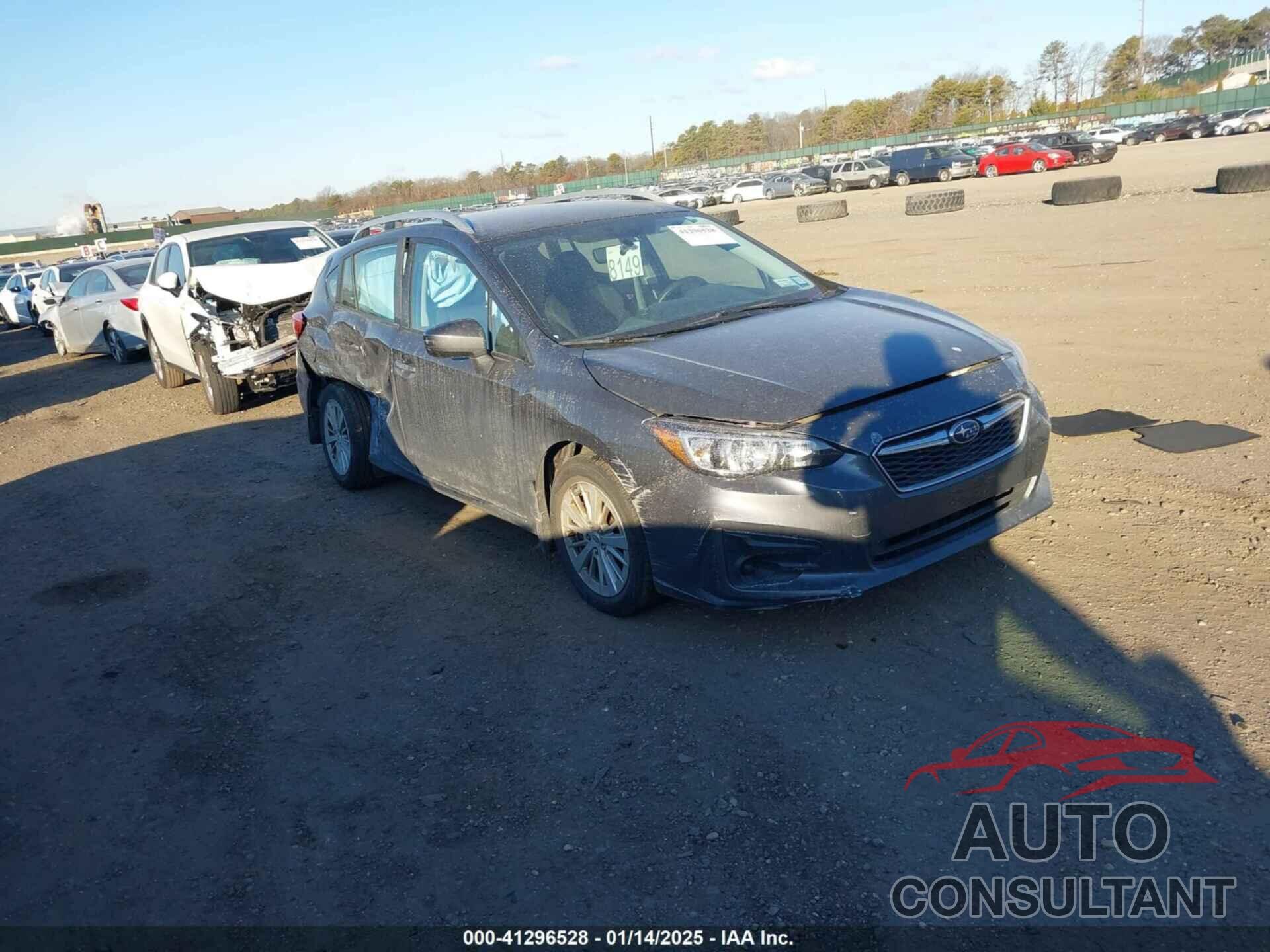 SUBARU IMPREZA 2018 - 4S3GTAB67J3747284