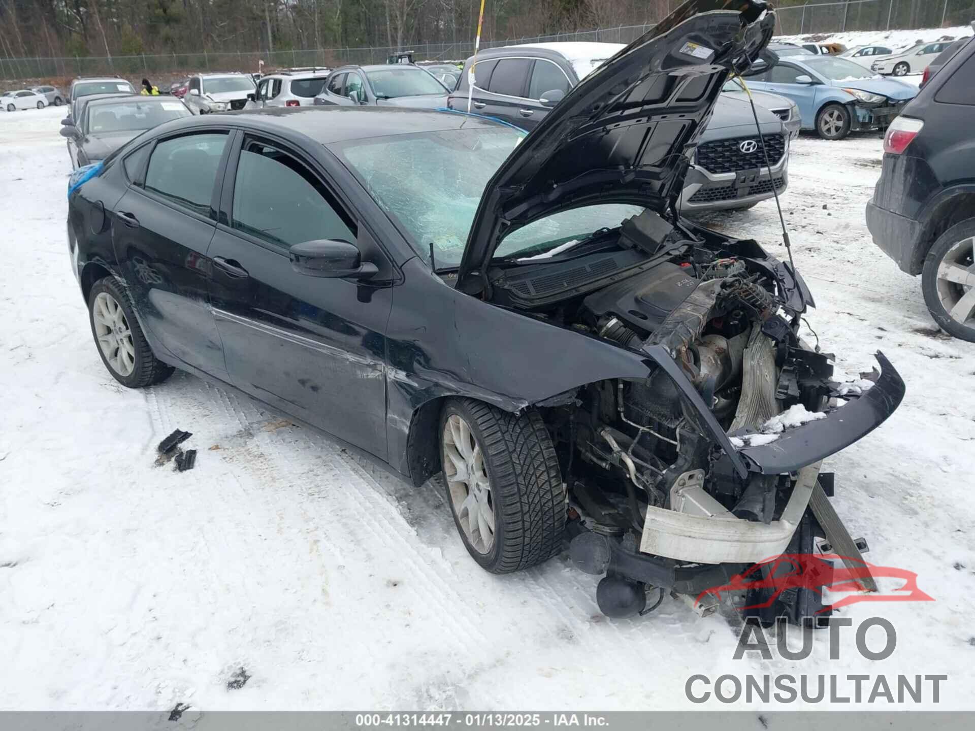 DODGE DART 2013 - 1C3CDFBA4DD301609