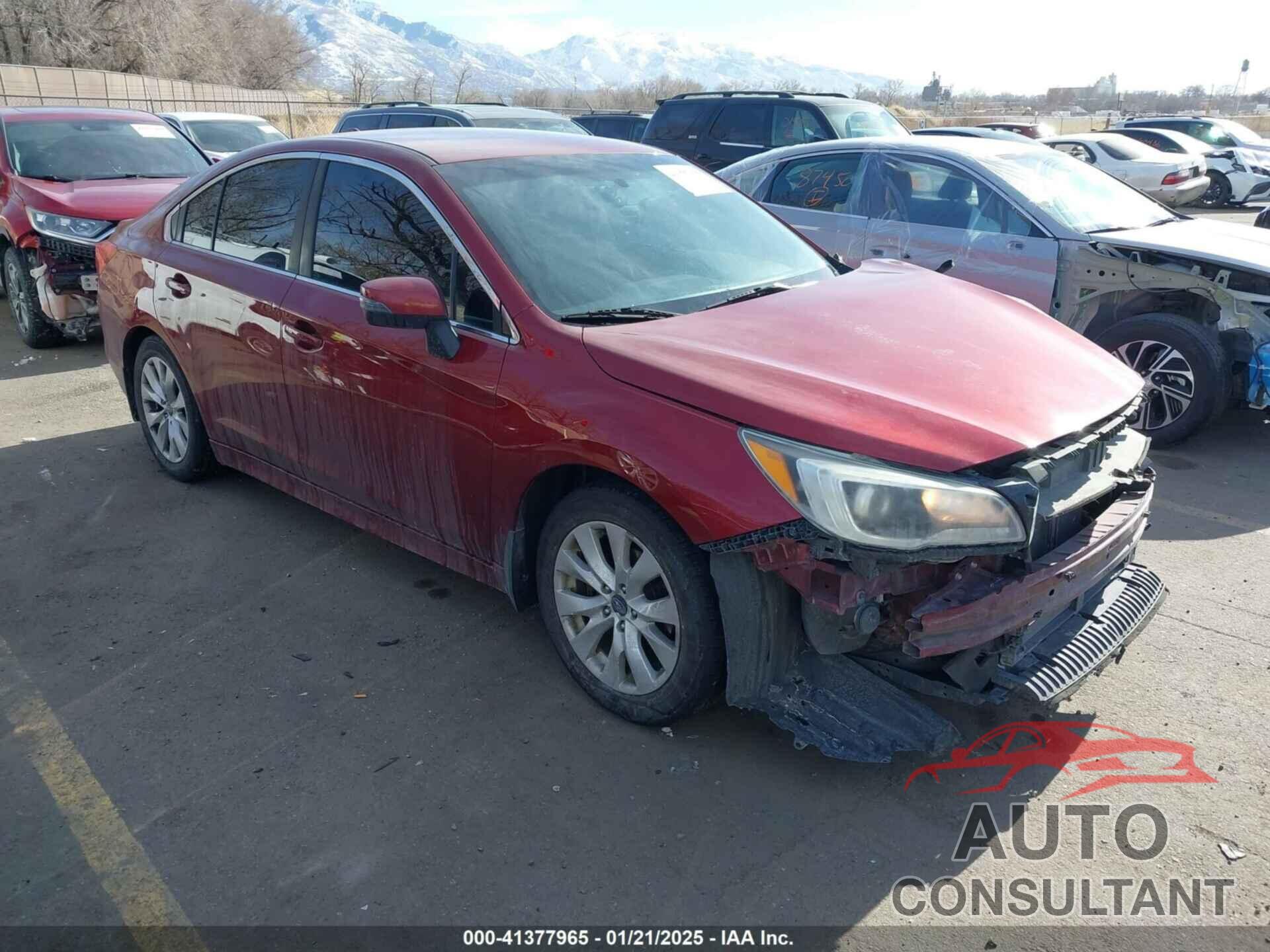 SUBARU LEGACY 2016 - 4S3BNAF69G3046723