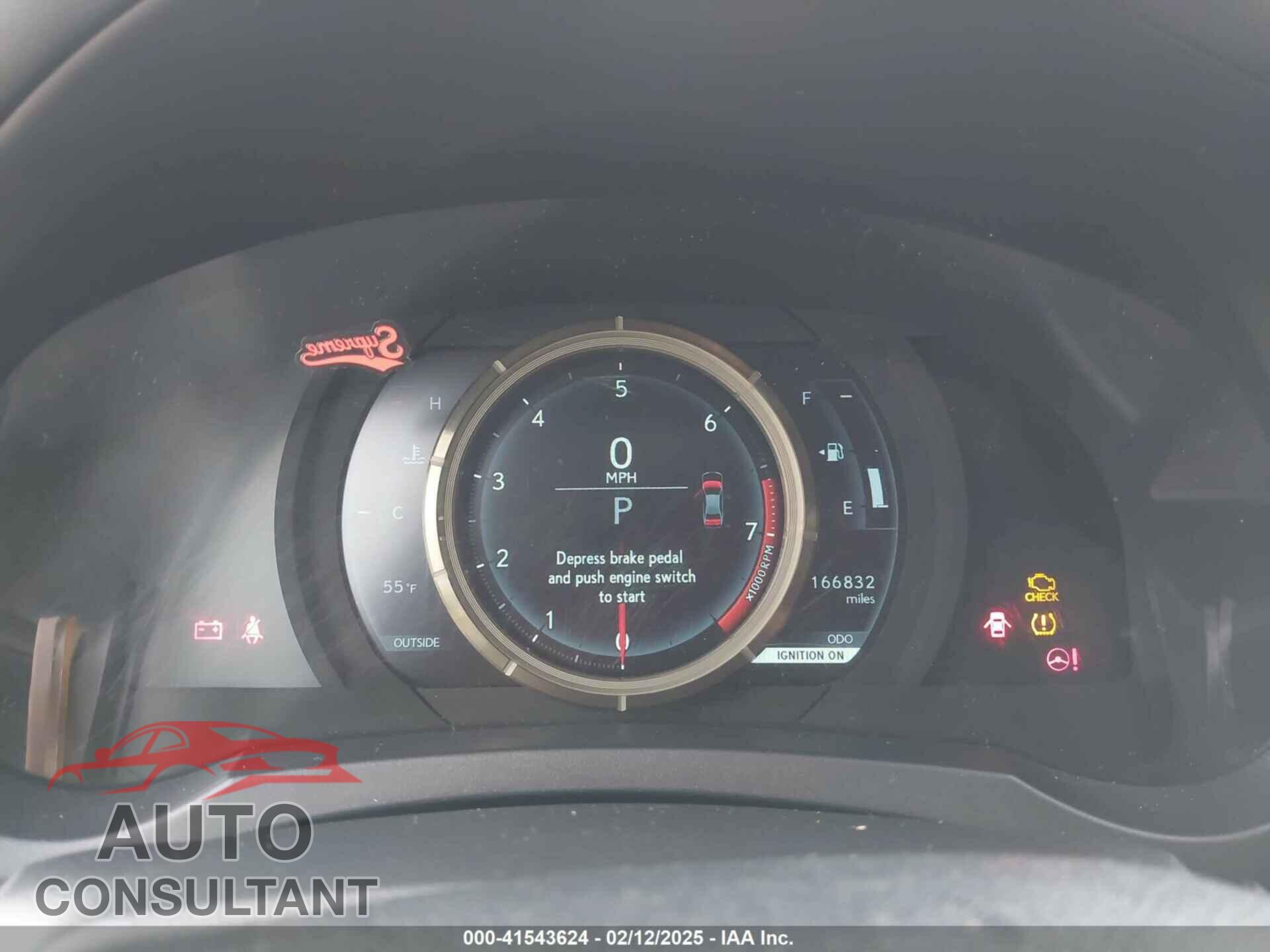 LEXUS IS 250 2014 - JTHBF1D26E5026720