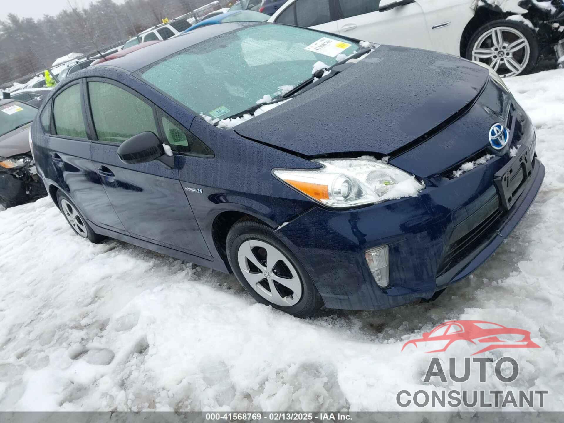 TOYOTA PRIUS 2012 - JTDKN3DU4C1518815