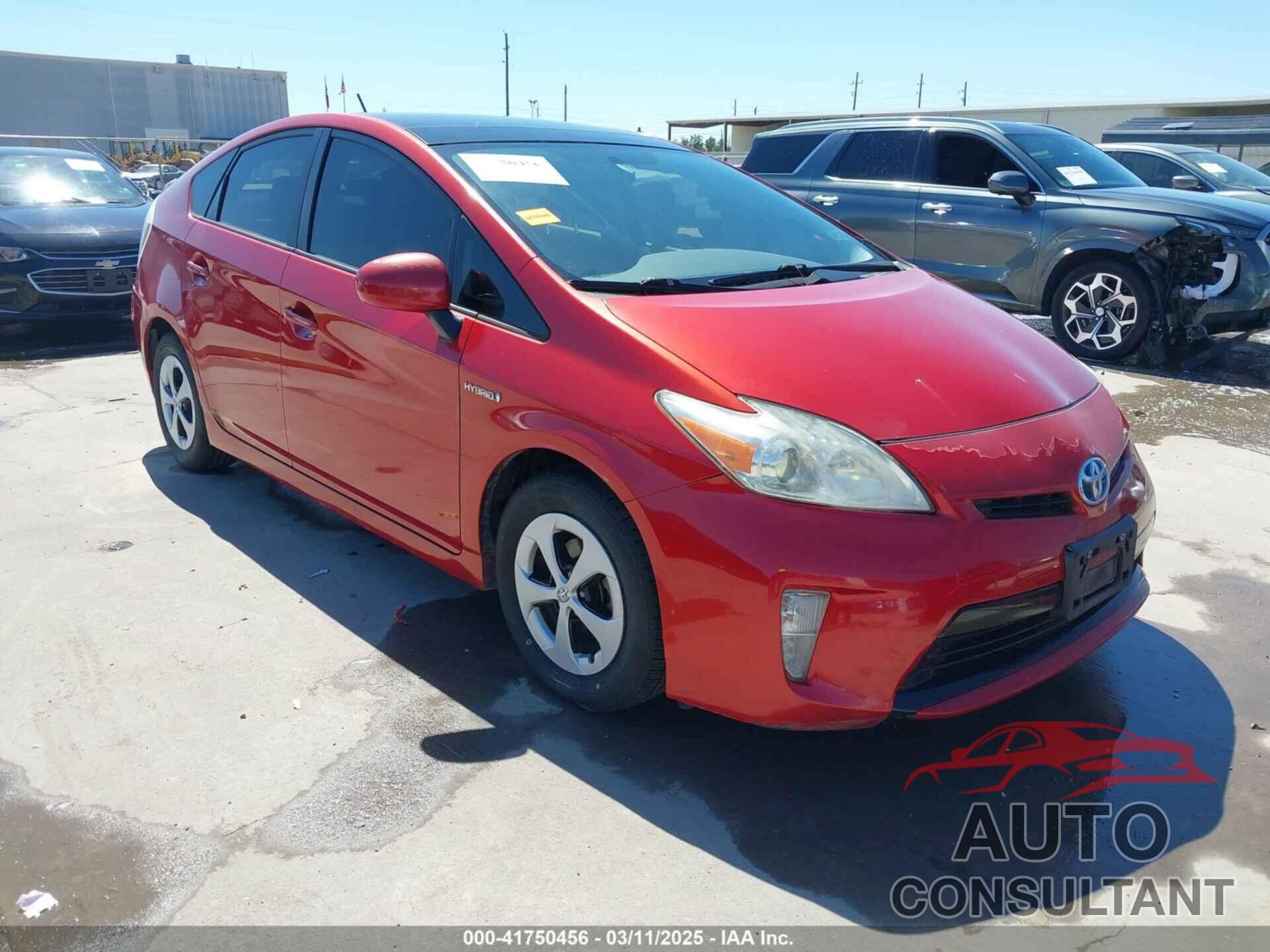 TOYOTA PRIUS 2012 - JTDKN3DU2C1502144