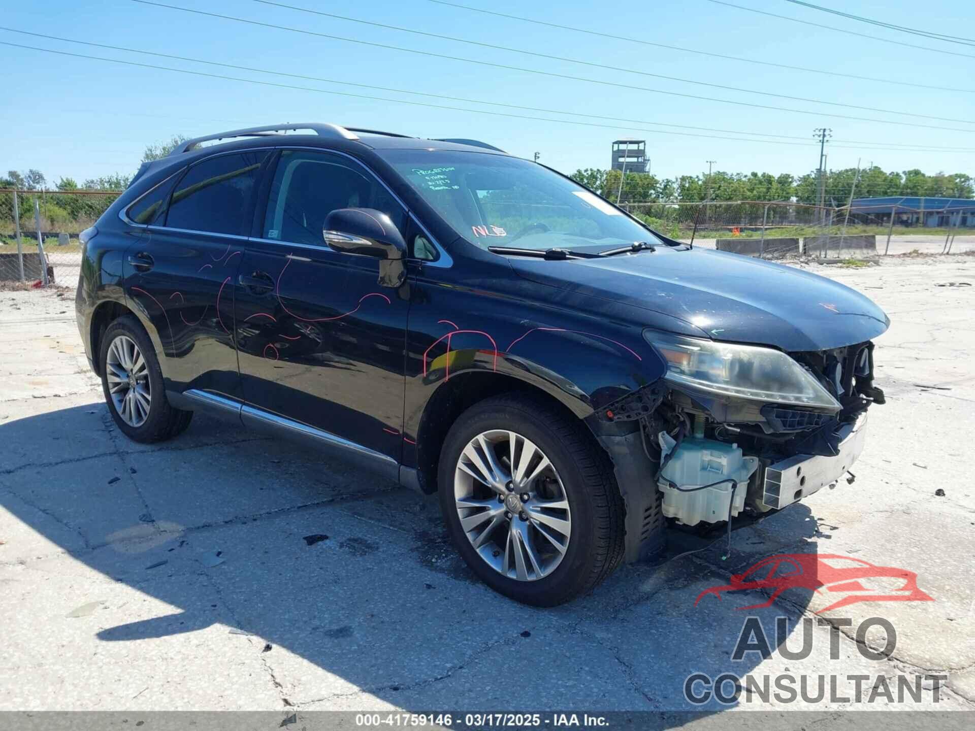 LEXUS RX 350 2014 - 2T2ZK1BA4EC134810