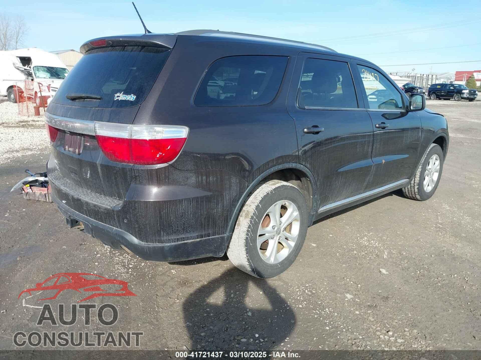 DODGE DURANGO 2013 - 1C4RDJAG3DC512367