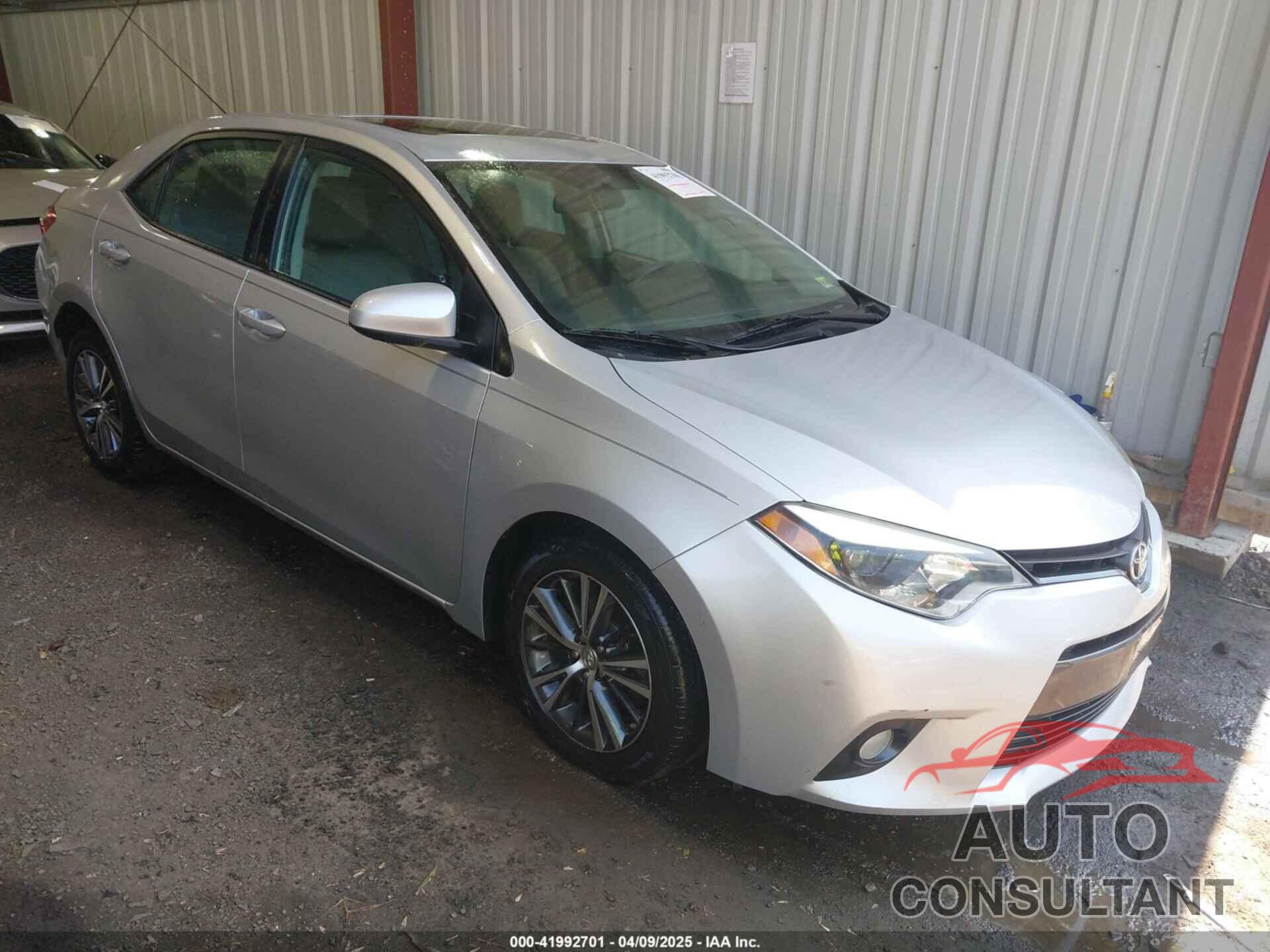 TOYOTA COROLLA 2016 - 2T1BURHE4GC745643