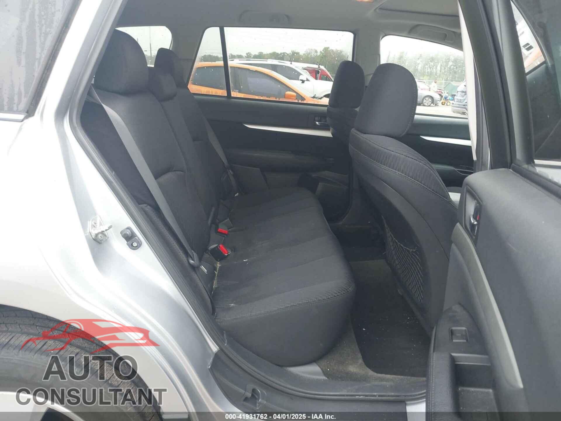 SUBARU OUTBACK 2012 - 4S4BRBGC6C3276028