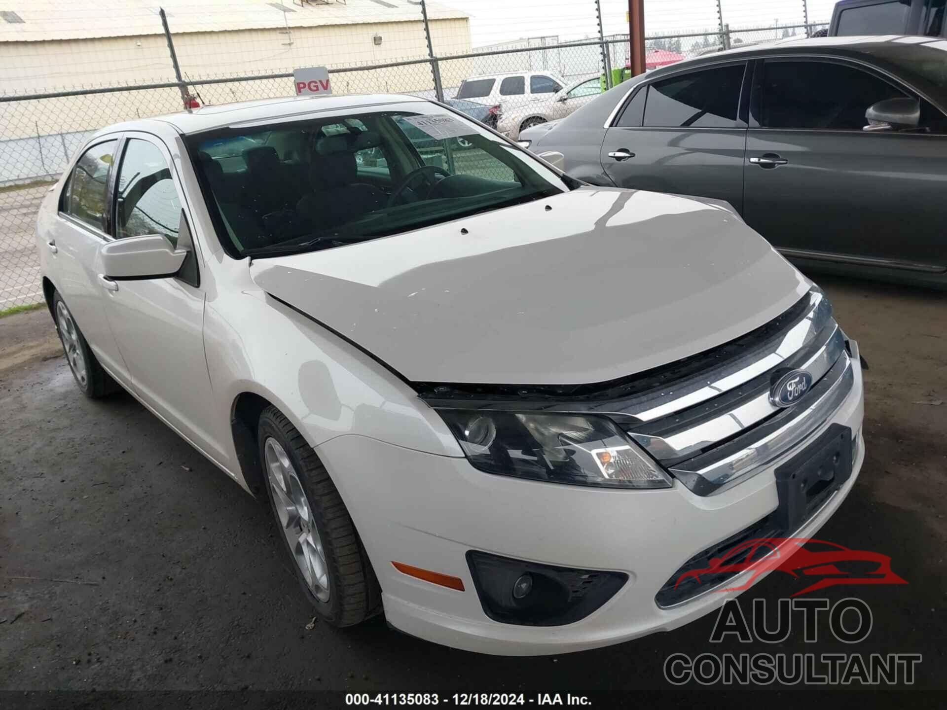 FORD FUSION 2010 - 3FAHP0HA4AR423540