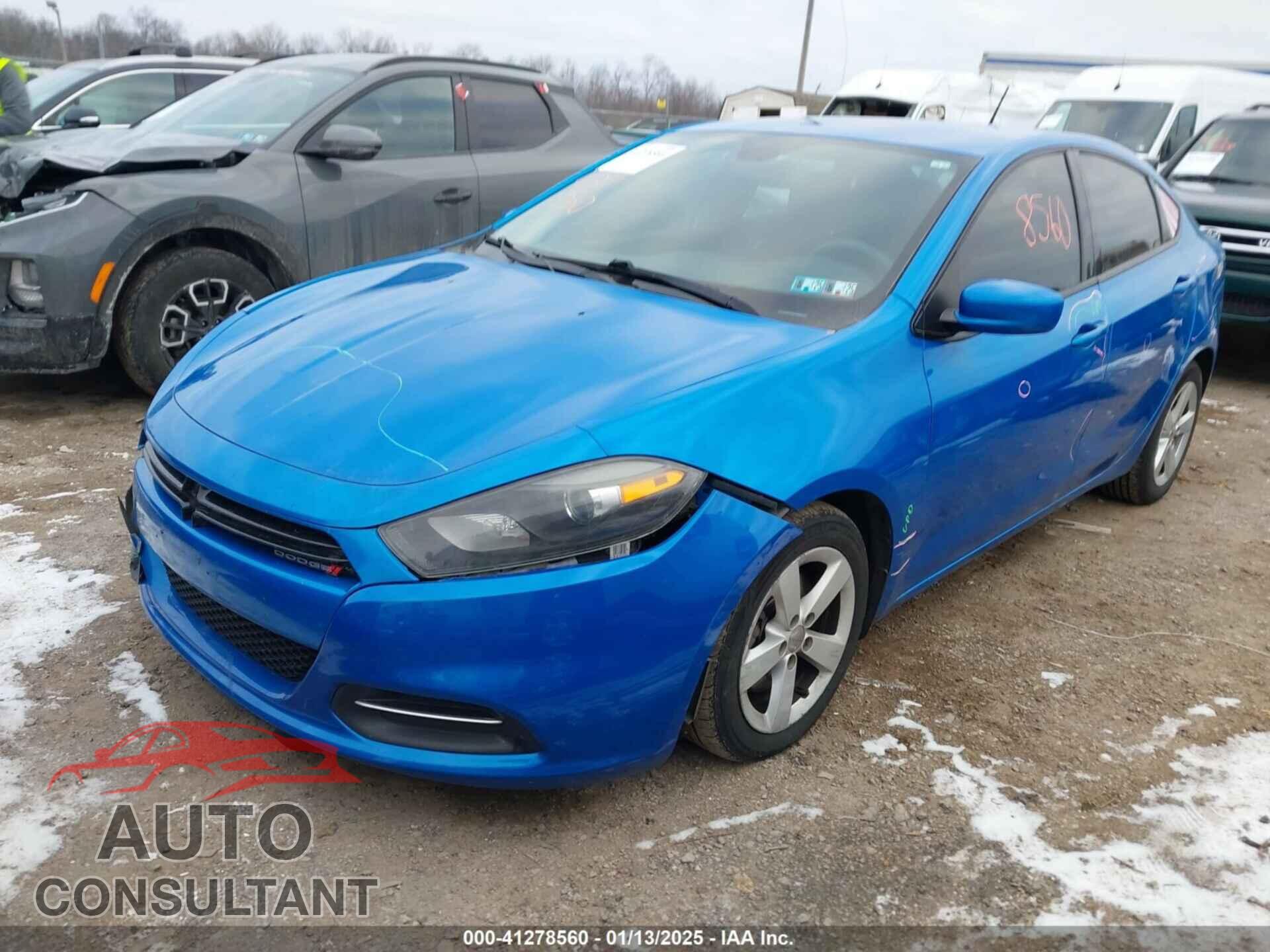 DODGE DART 2016 - 1C3CDFBA8GD604977