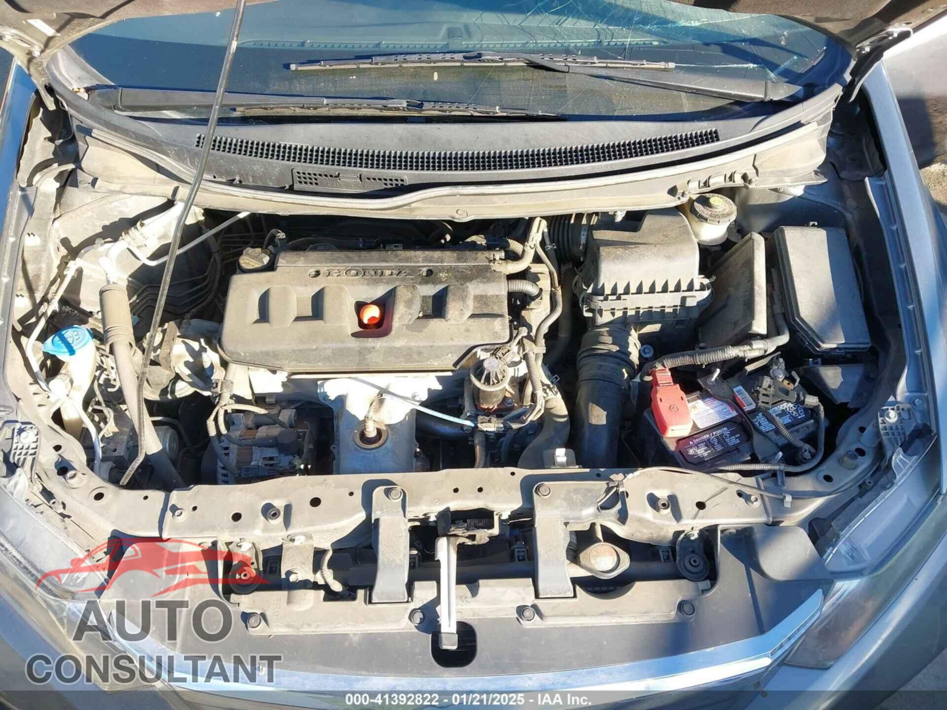 HONDA CIVIC 2012 - 19XFB2F86CE072961