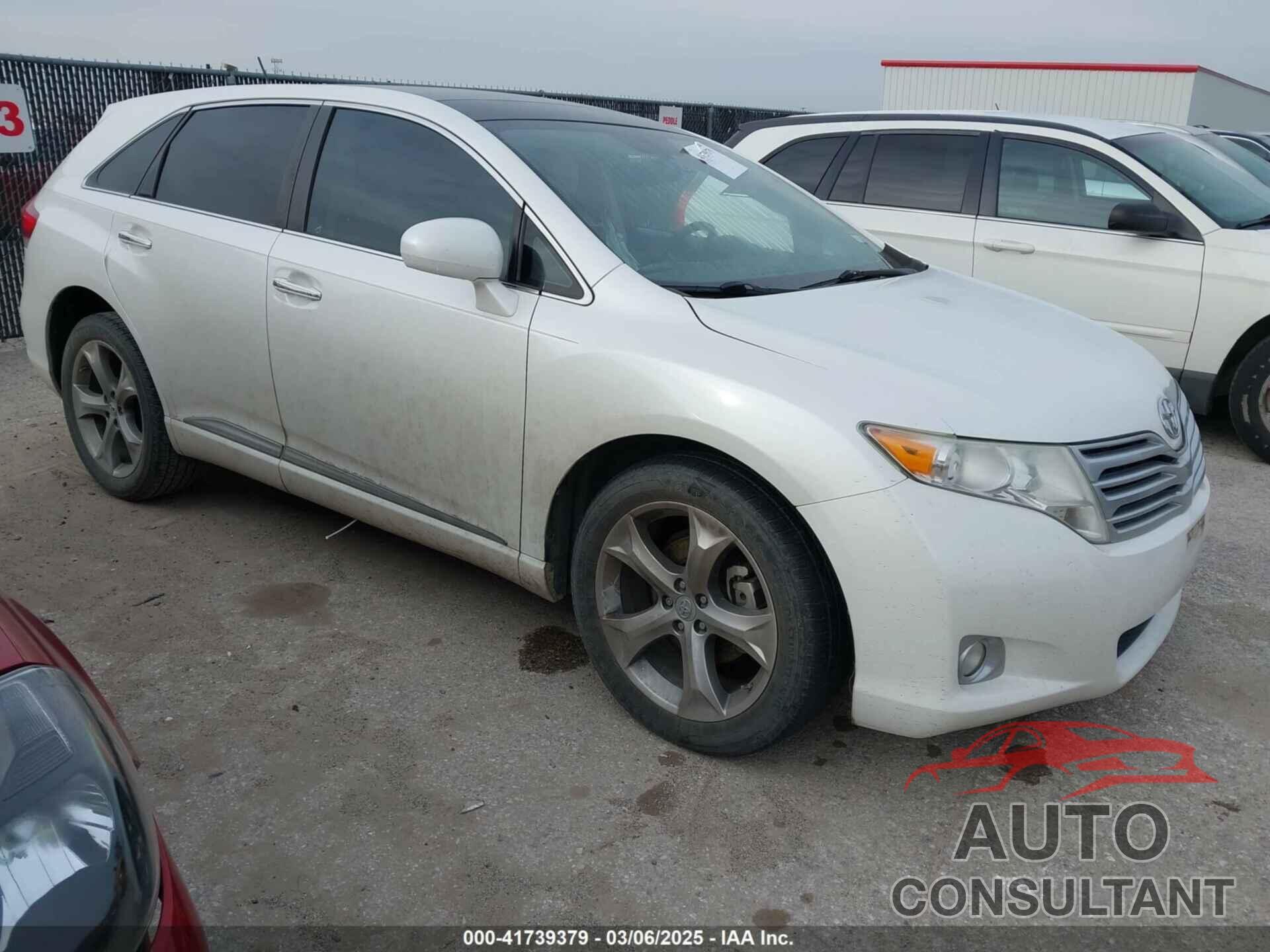 TOYOTA VENZA 2012 - 4T3ZK3BB0CU048065