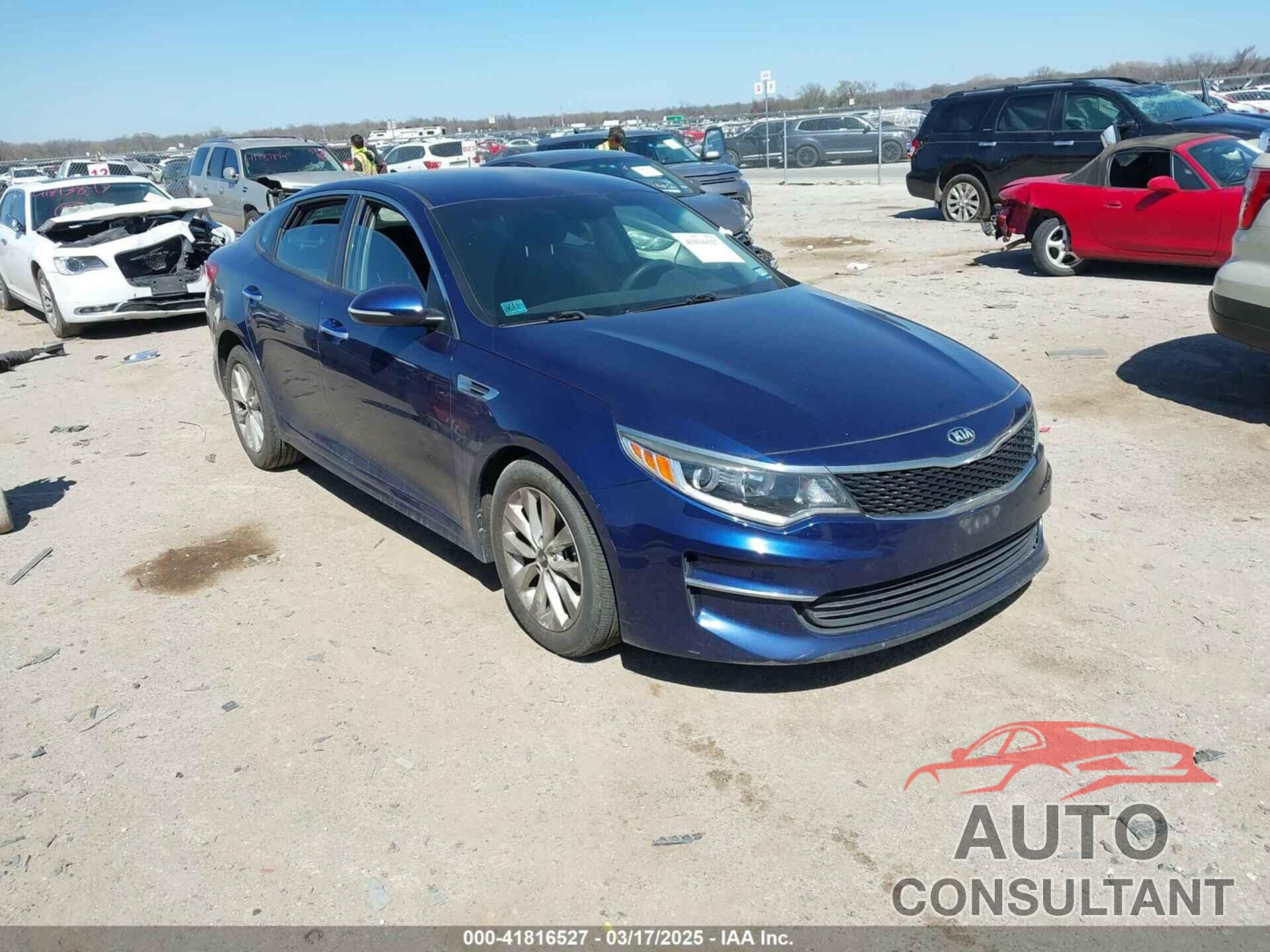 KIA OPTIMA 2017 - 5XXGT4L35HG146696