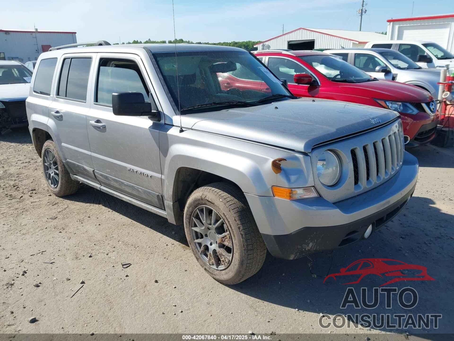 JEEP PATRIOT 2017 - 1C4NJRBB1HD138298