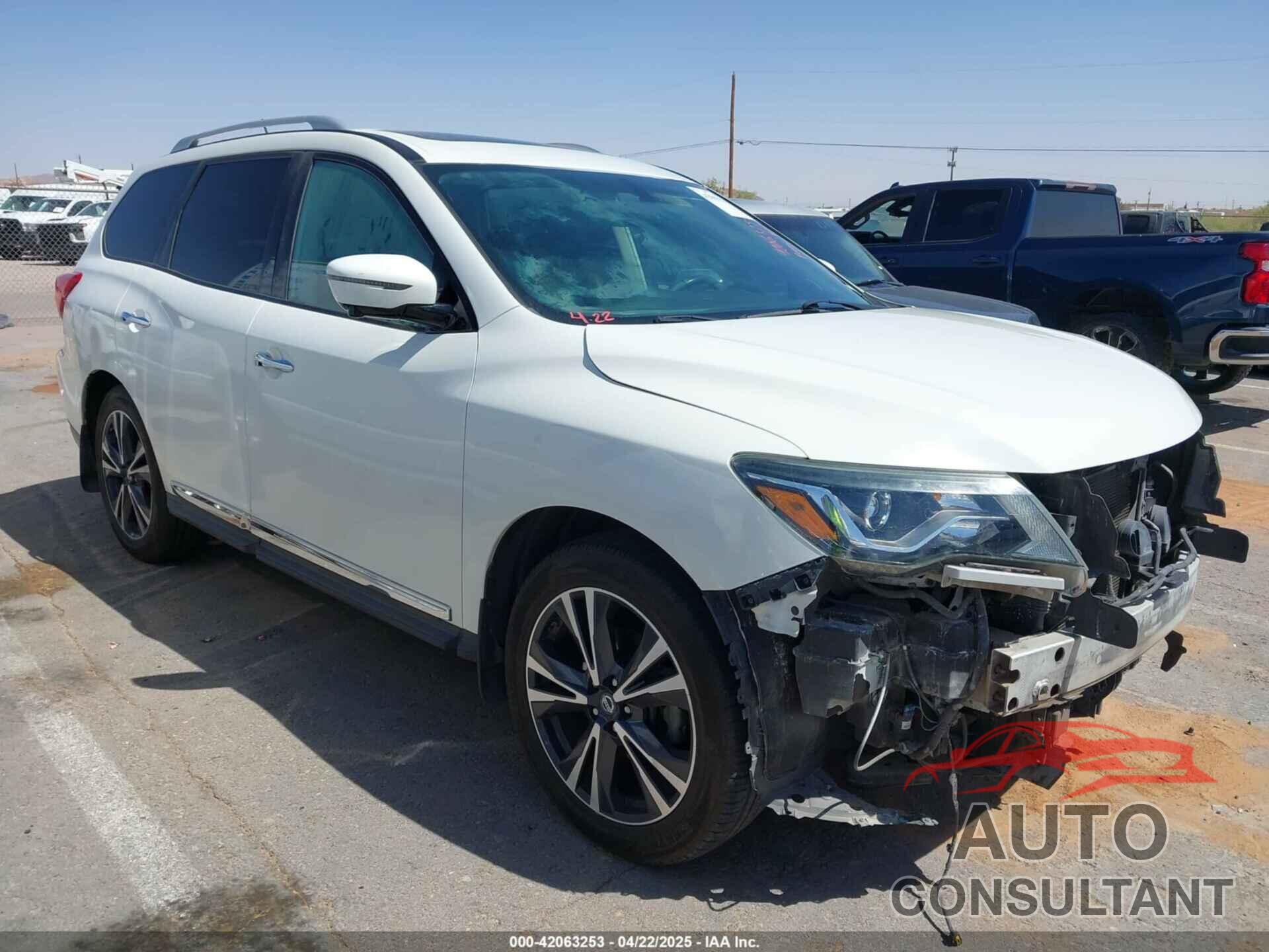 NISSAN PATHFINDER 2017 - 5N1DR2MN9HC648032