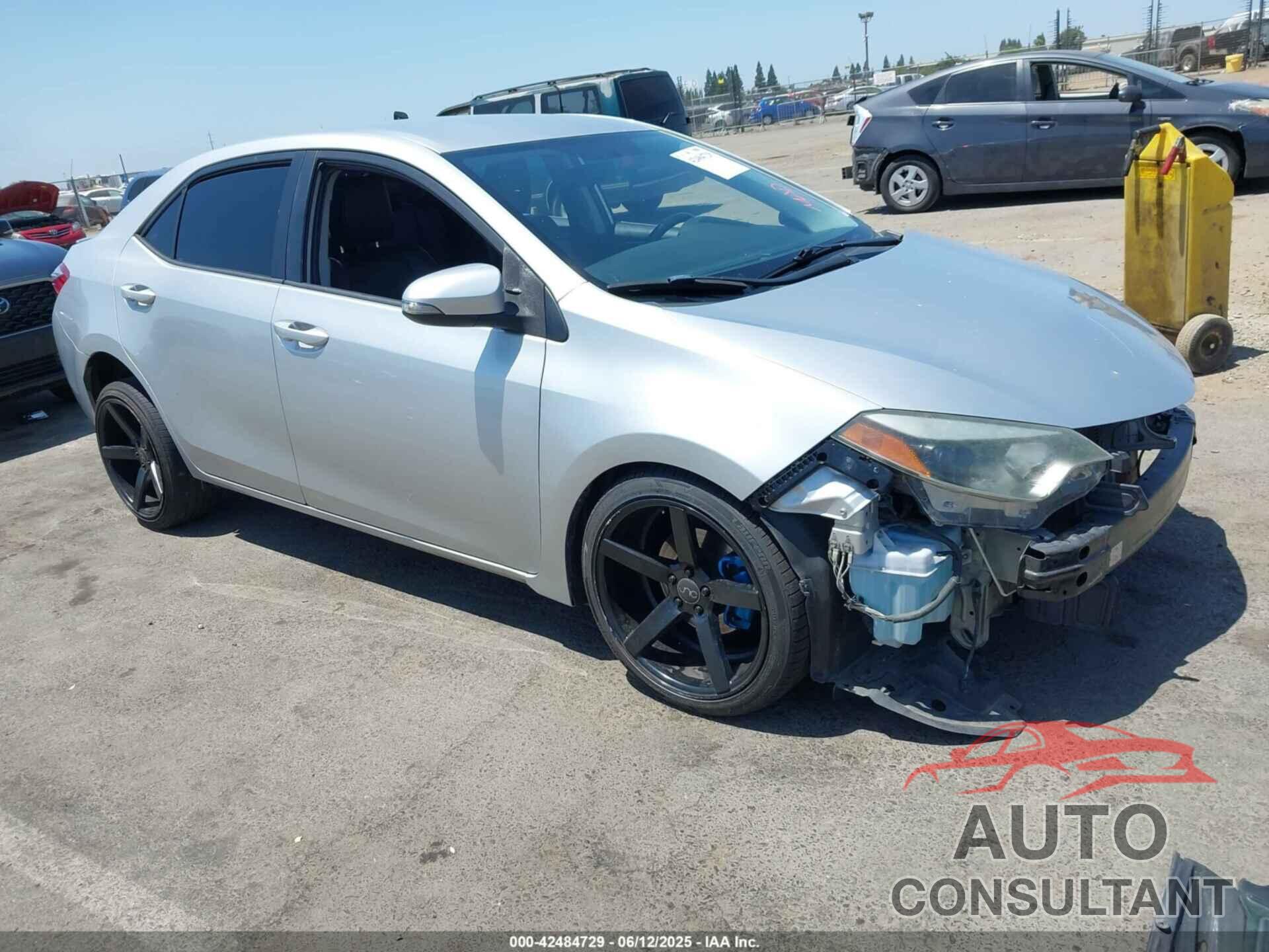 TOYOTA COROLLA 2016 - 5YFBURHE6GP382536