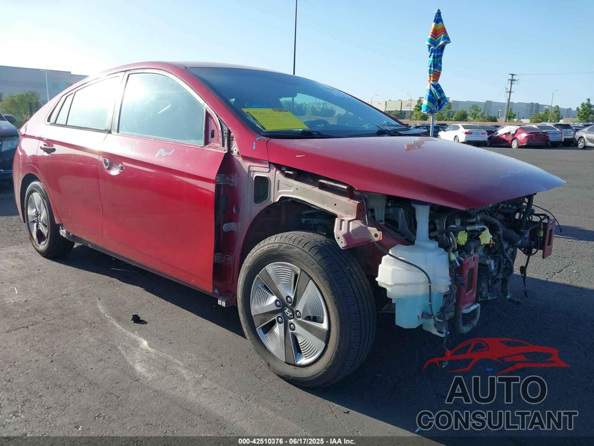 HYUNDAI IONIQ HYBRID 2019 - KMHC65LC3KU130831
