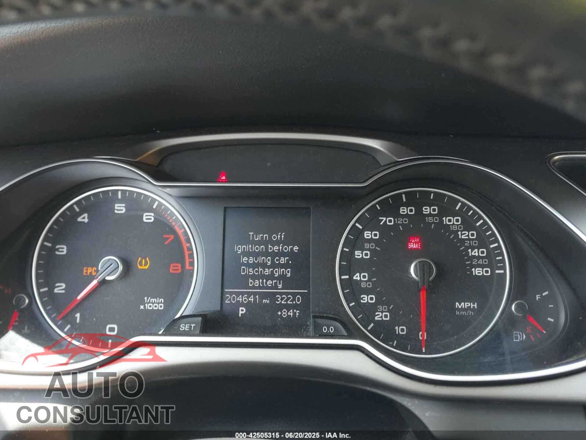 AUDI A4 2013 - WAUFFAFL6DN034157