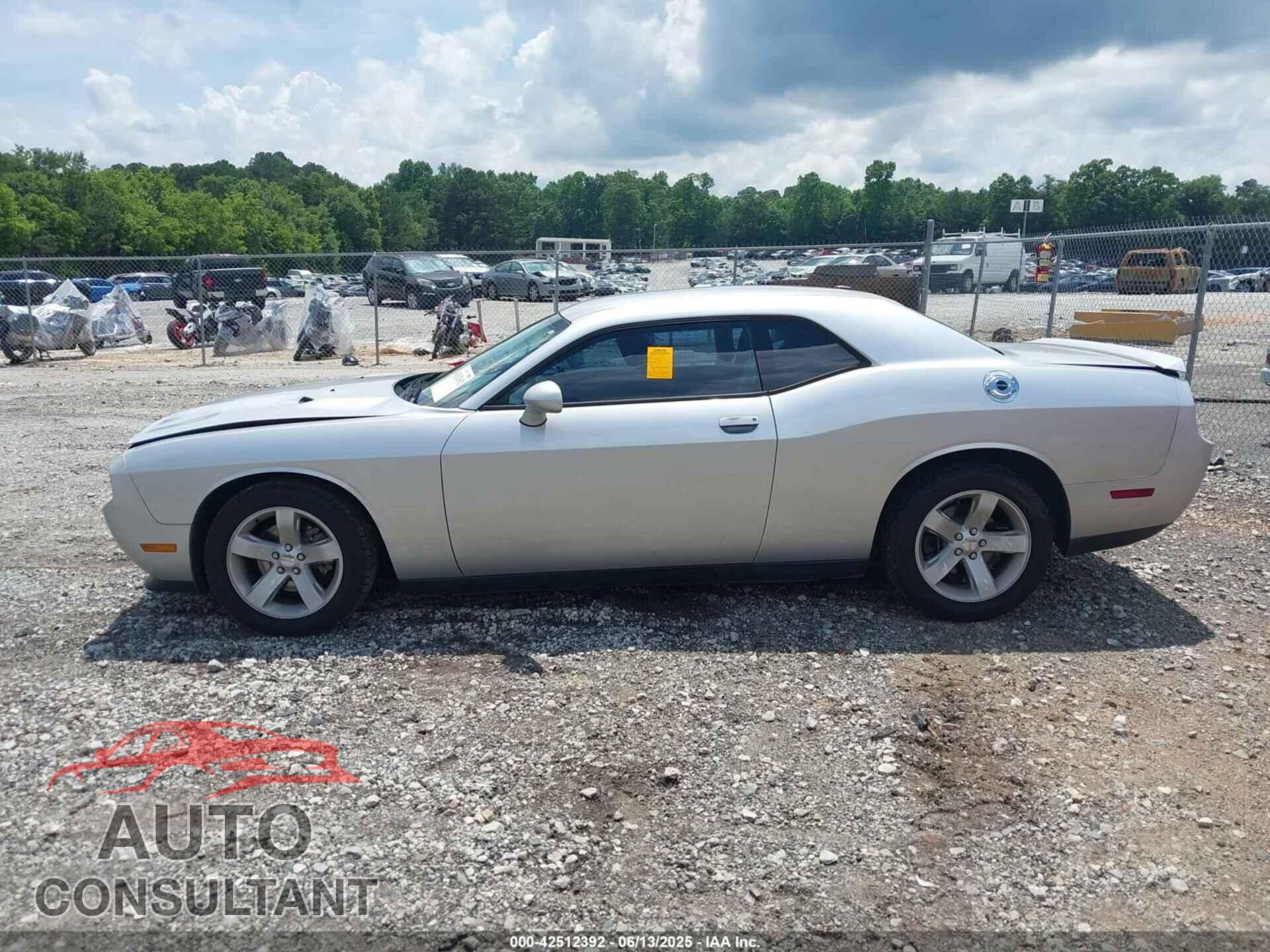 DODGE CHALLENGER 2012 - 2C3CDYAG3CH243592