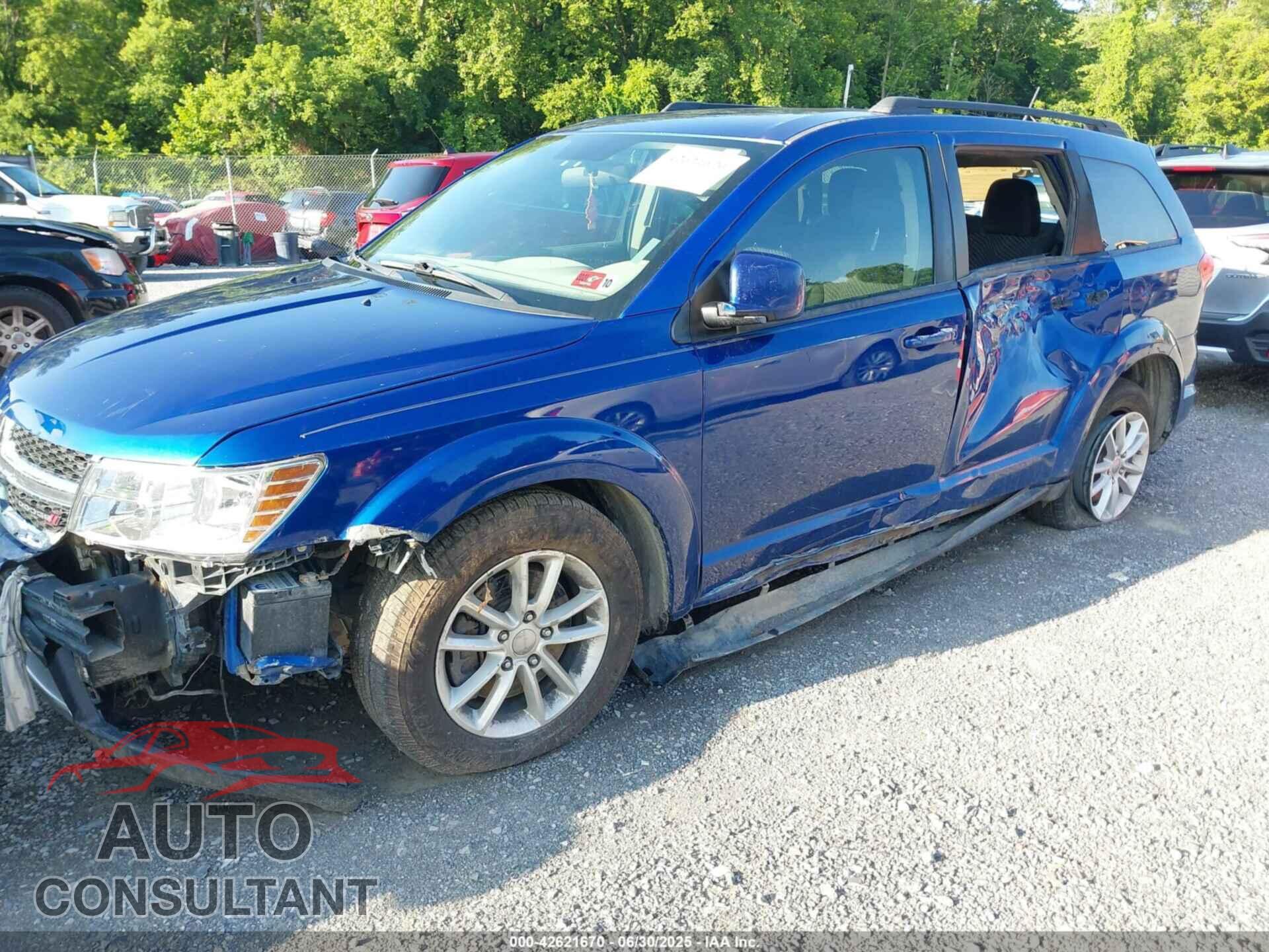 DODGE JOURNEY 2015 - 3C4PDDBG9FT538583
