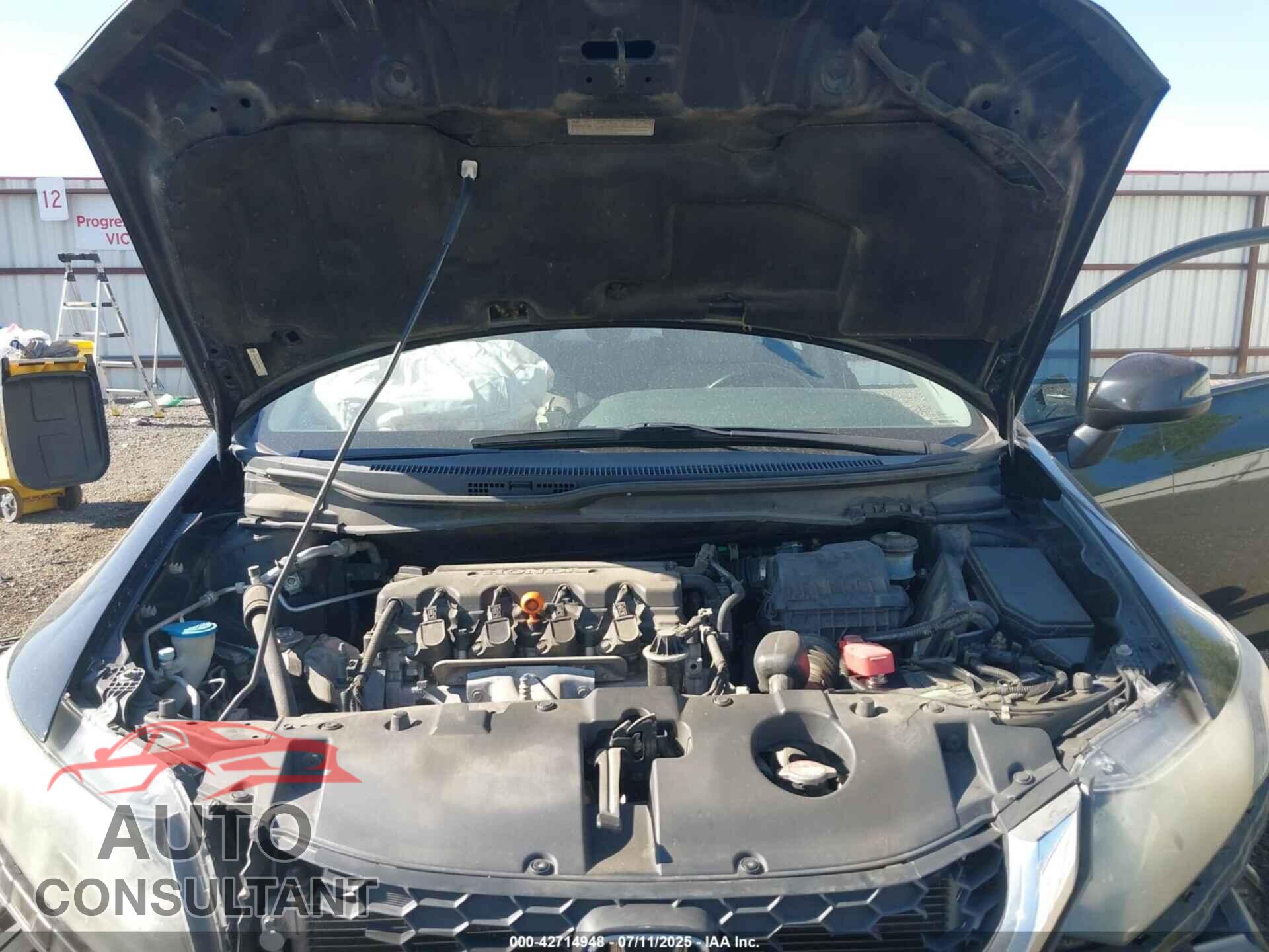 HONDA CIVIC 2013 - 19XFB2F52DE276549