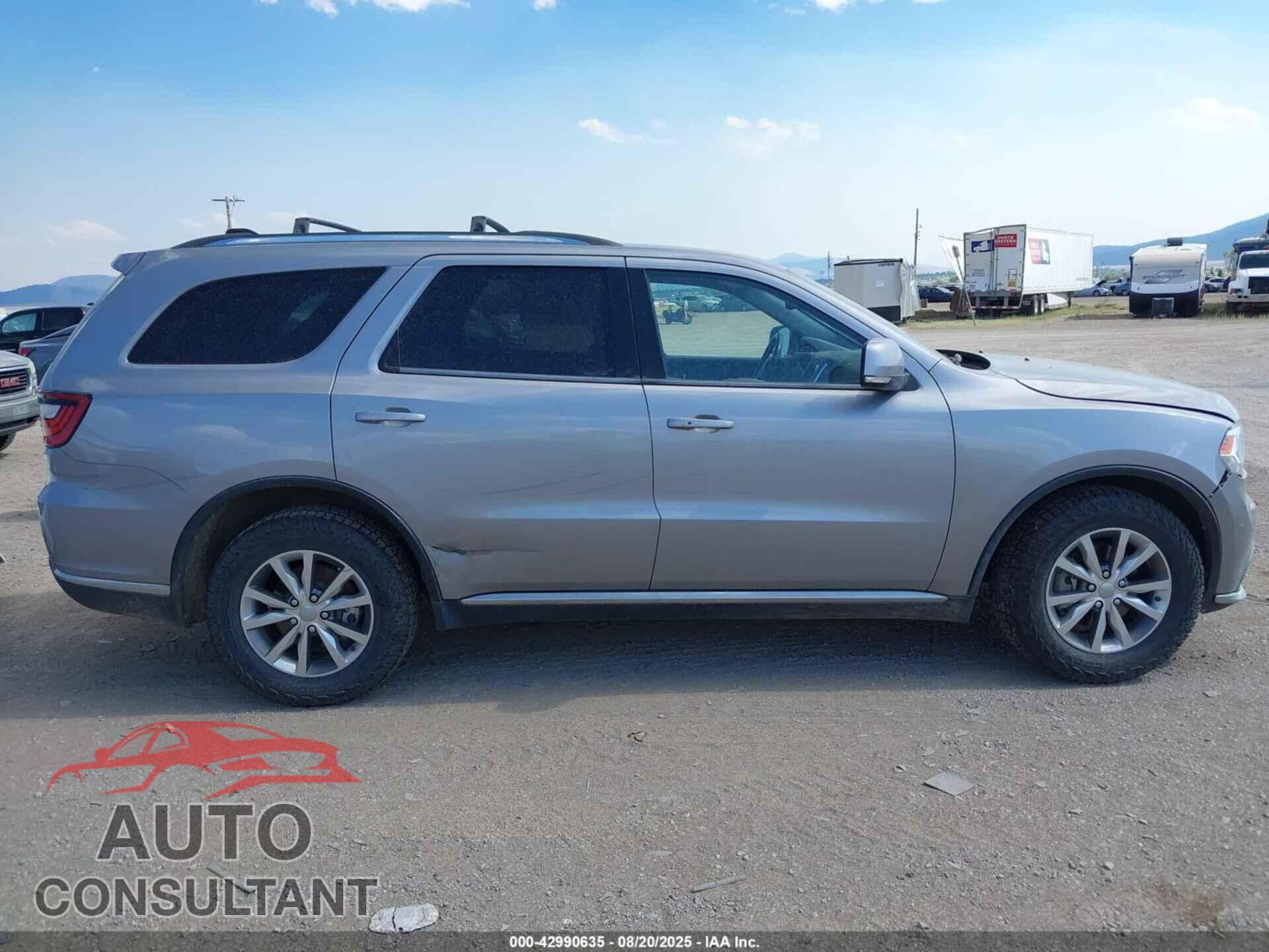 DODGE DURANGO 2015 - 1C4RDJDG9FC837331