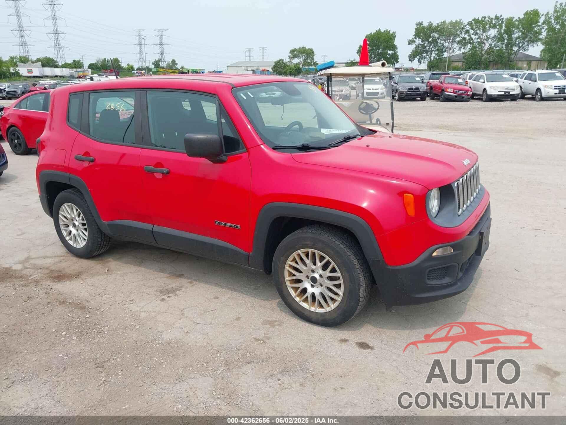 JEEP RENEGADE 2015 - ZACCJAAH0FPB57268