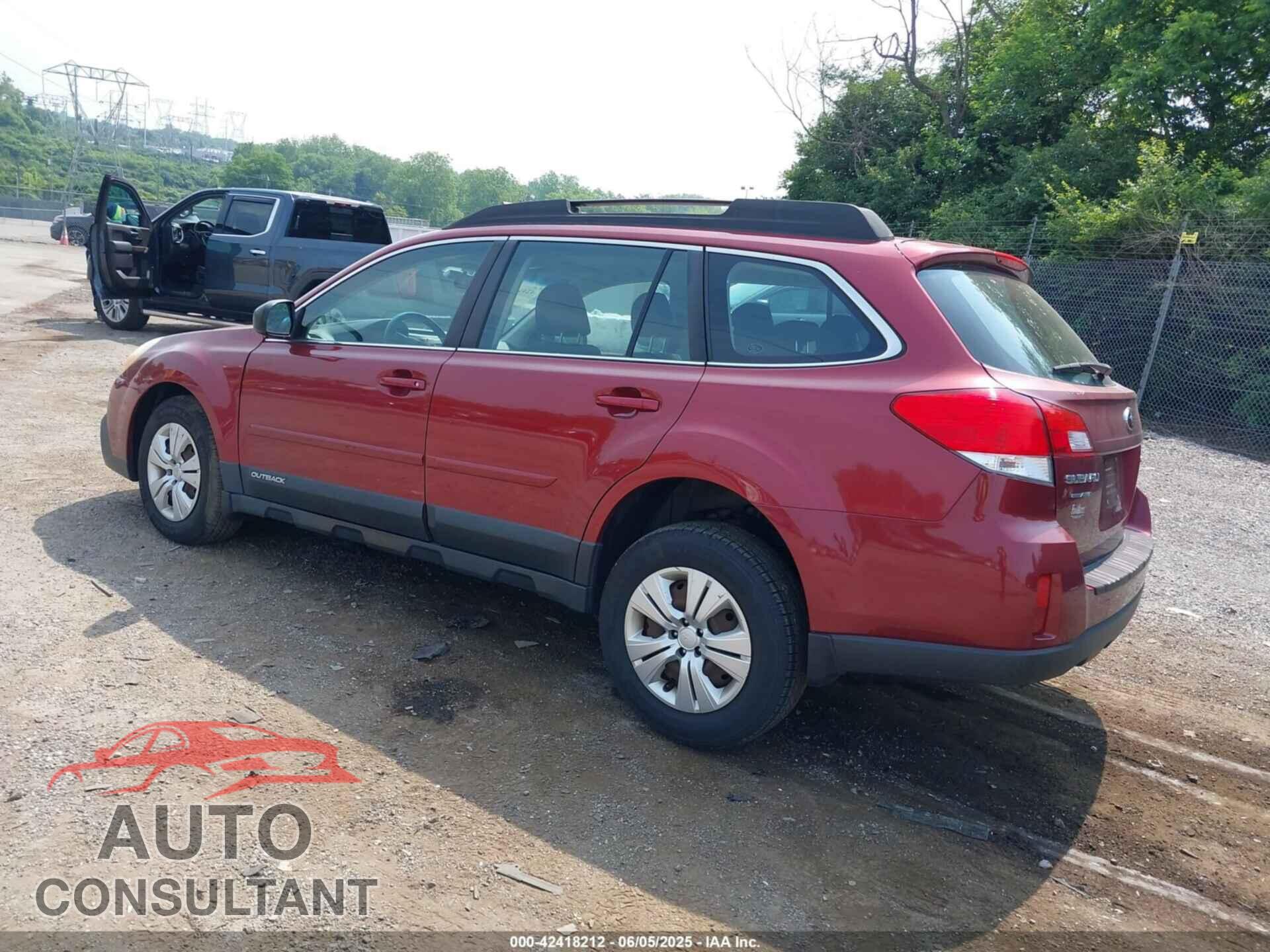 SUBARU OUTBACK 2013 - 4S4BRBAC8D3282973