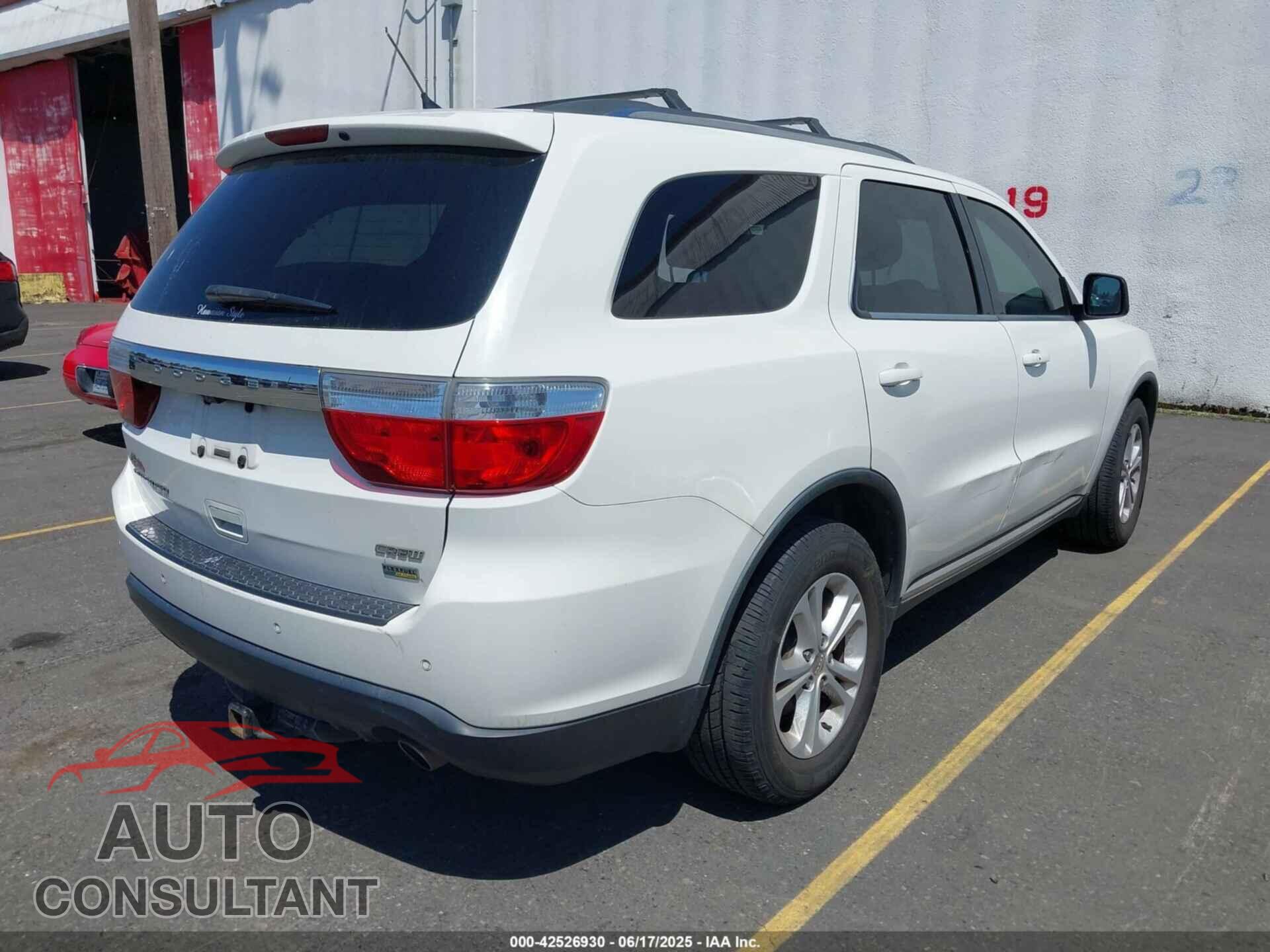 DODGE DURANGO 2011 - 1D4RD4GG4BC729581