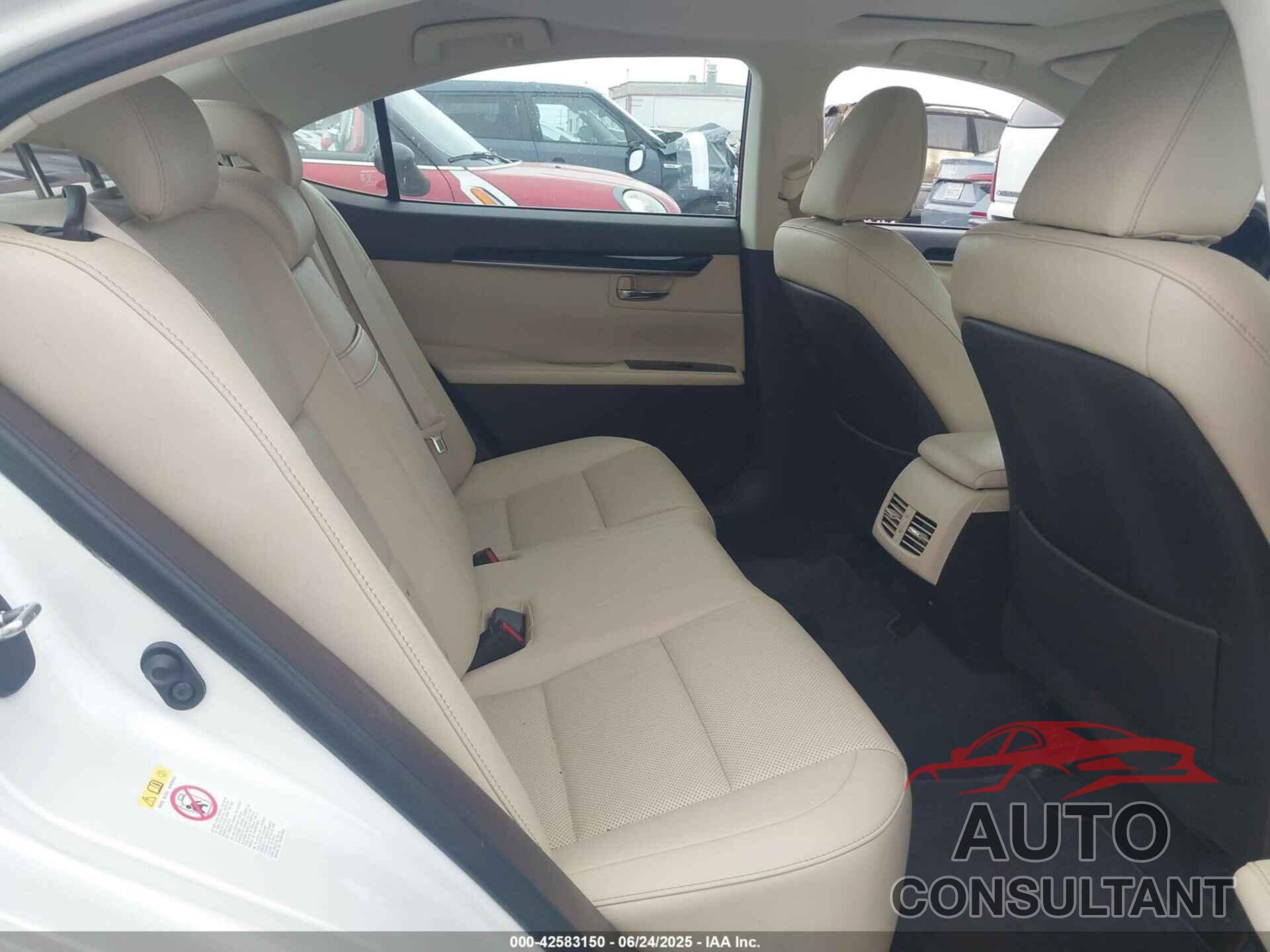 LEXUS ES 350 2016 - 58ABK1GG3GU028183