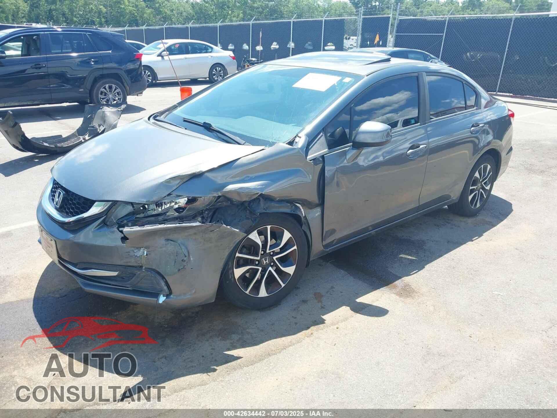 HONDA CIVIC 2013 - 2HGFB2F83DH515543
