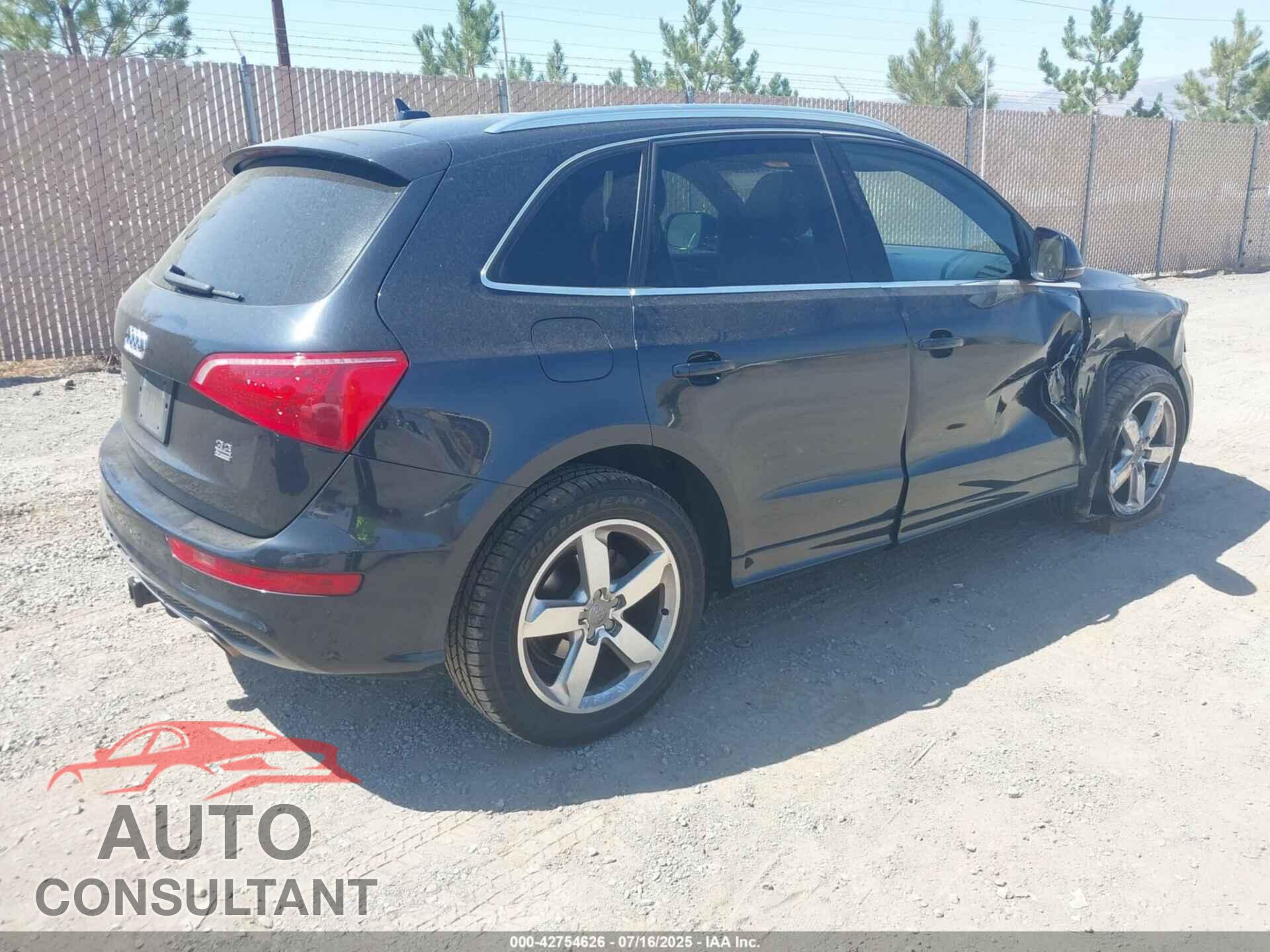 AUDI Q5 2012 - WA1DKAFP3CA109647