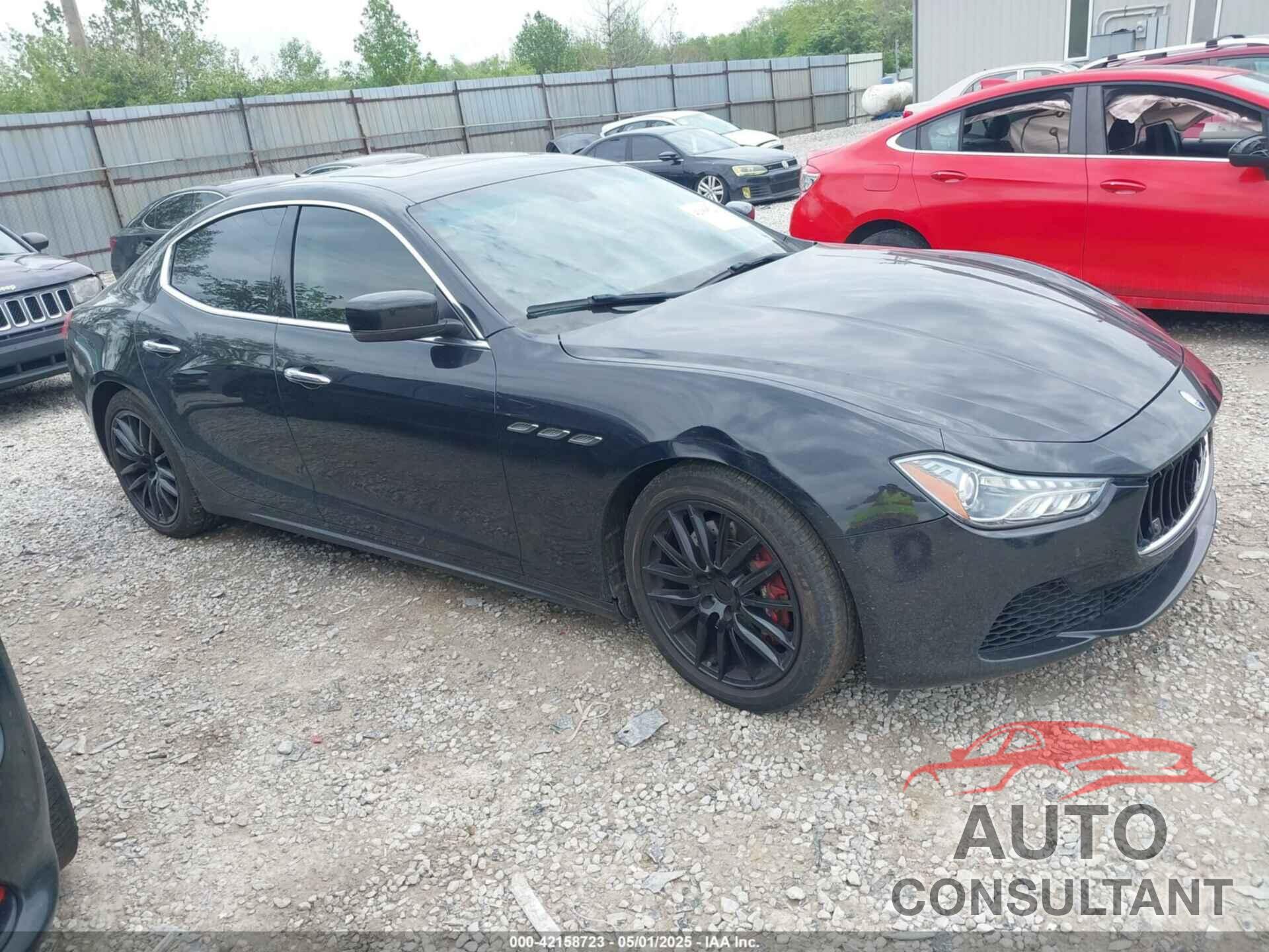 MASERATI GHIBLI 2015 - ZAM57RTA3F1149561