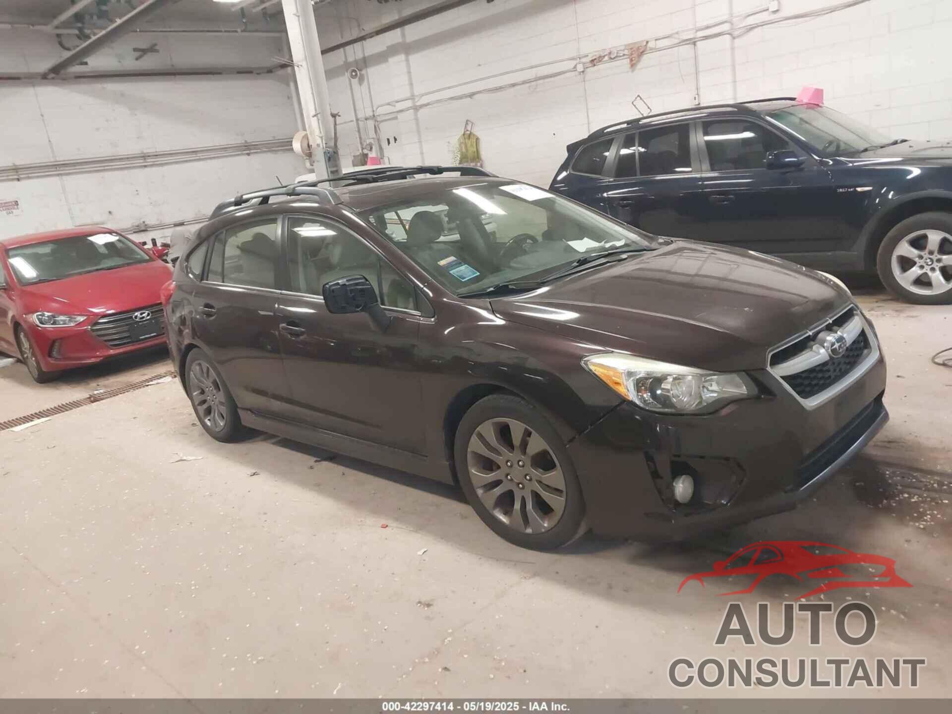 SUBARU IMPREZA 2013 - JF1GPAU66D2810814