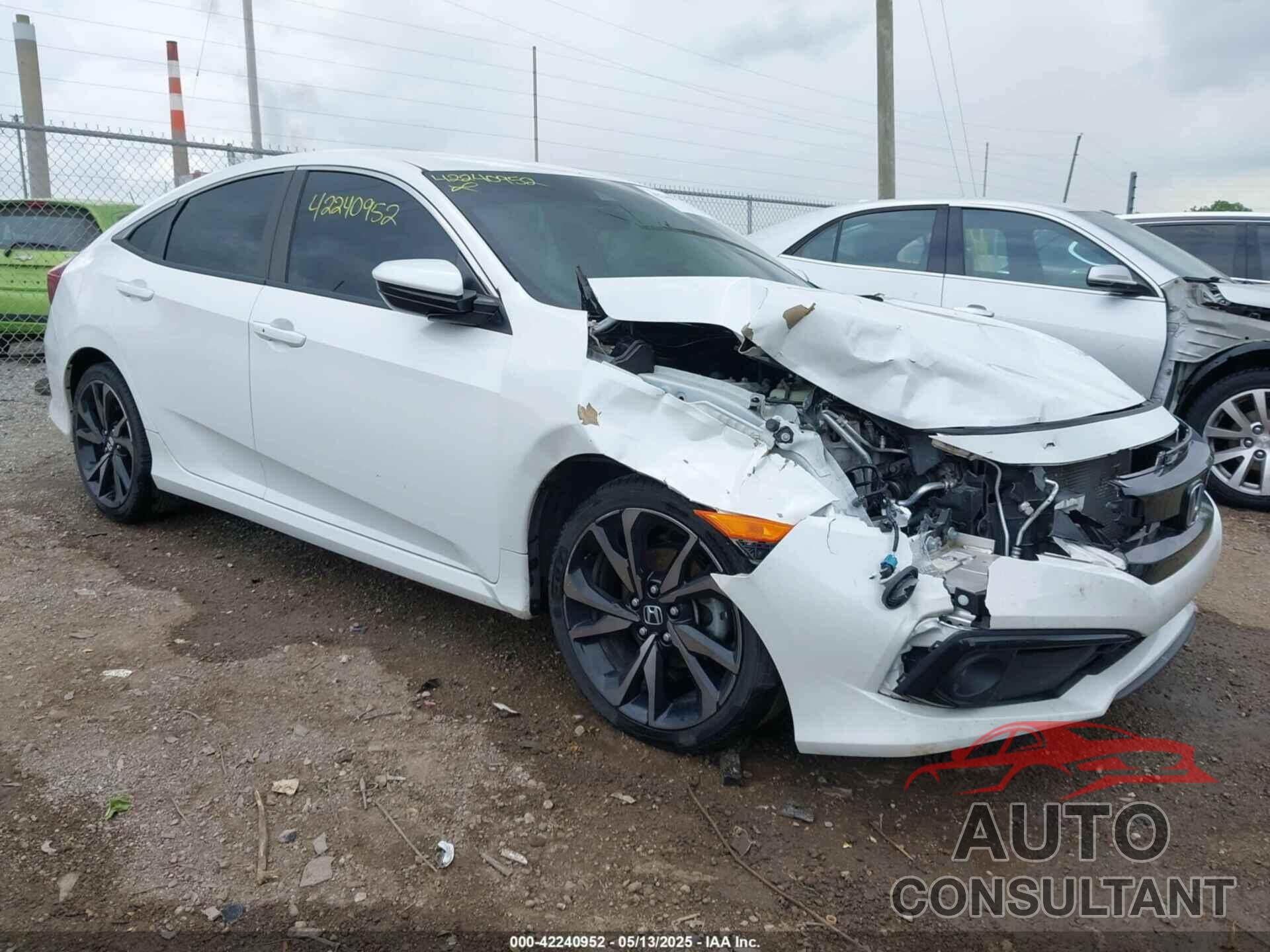 HONDA CIVIC 2020 - 2HGFC2F89LH504574