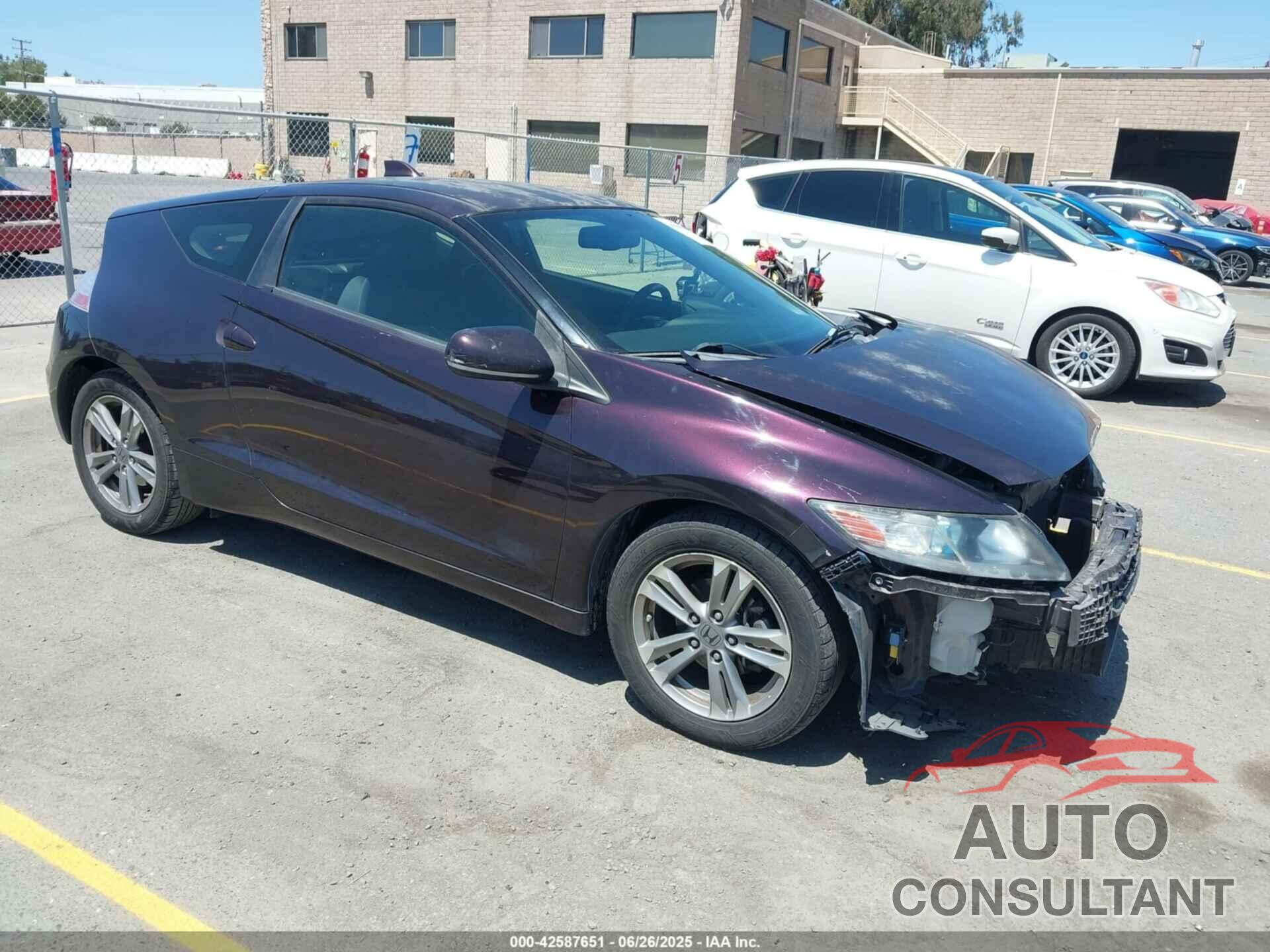 HONDA CR-Z 2013 - JHMZF1D42DS000566