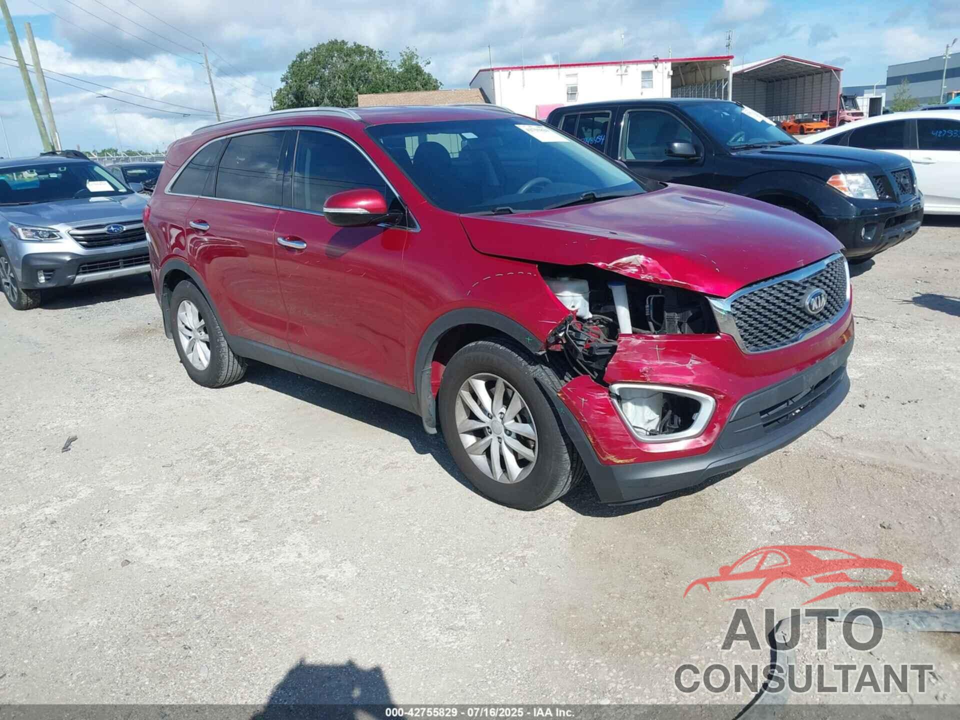 KIA SORENTO 2018 - 5XYPG4A39JG410768
