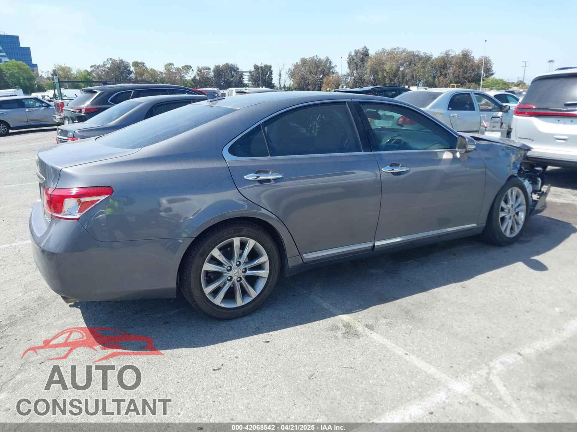 LEXUS ES 350 2012 - JTHBK1EGXC2500785