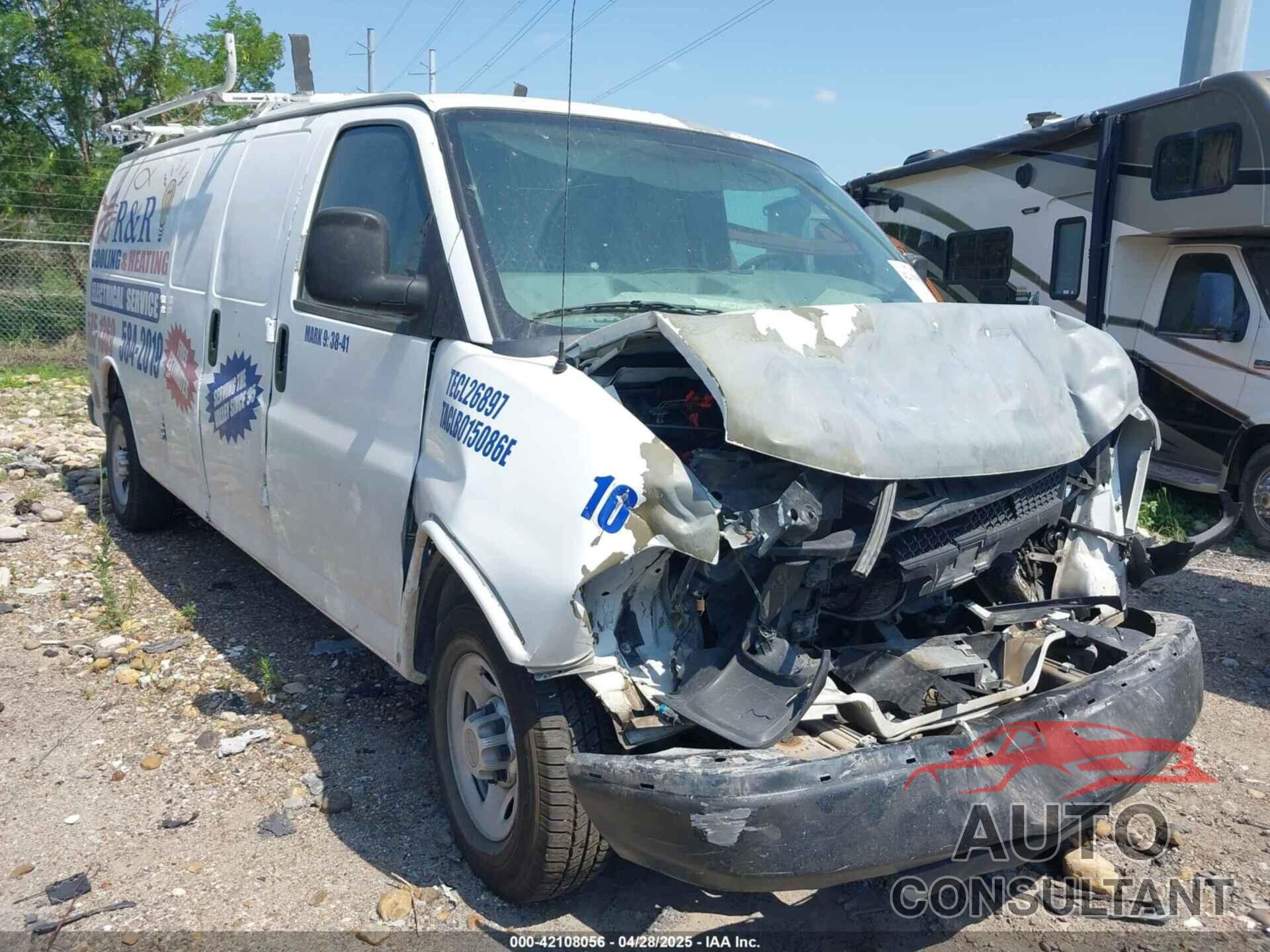 CHEVROLET EXPRESS 2500 2011 - 1GCWGGCA2B1129681