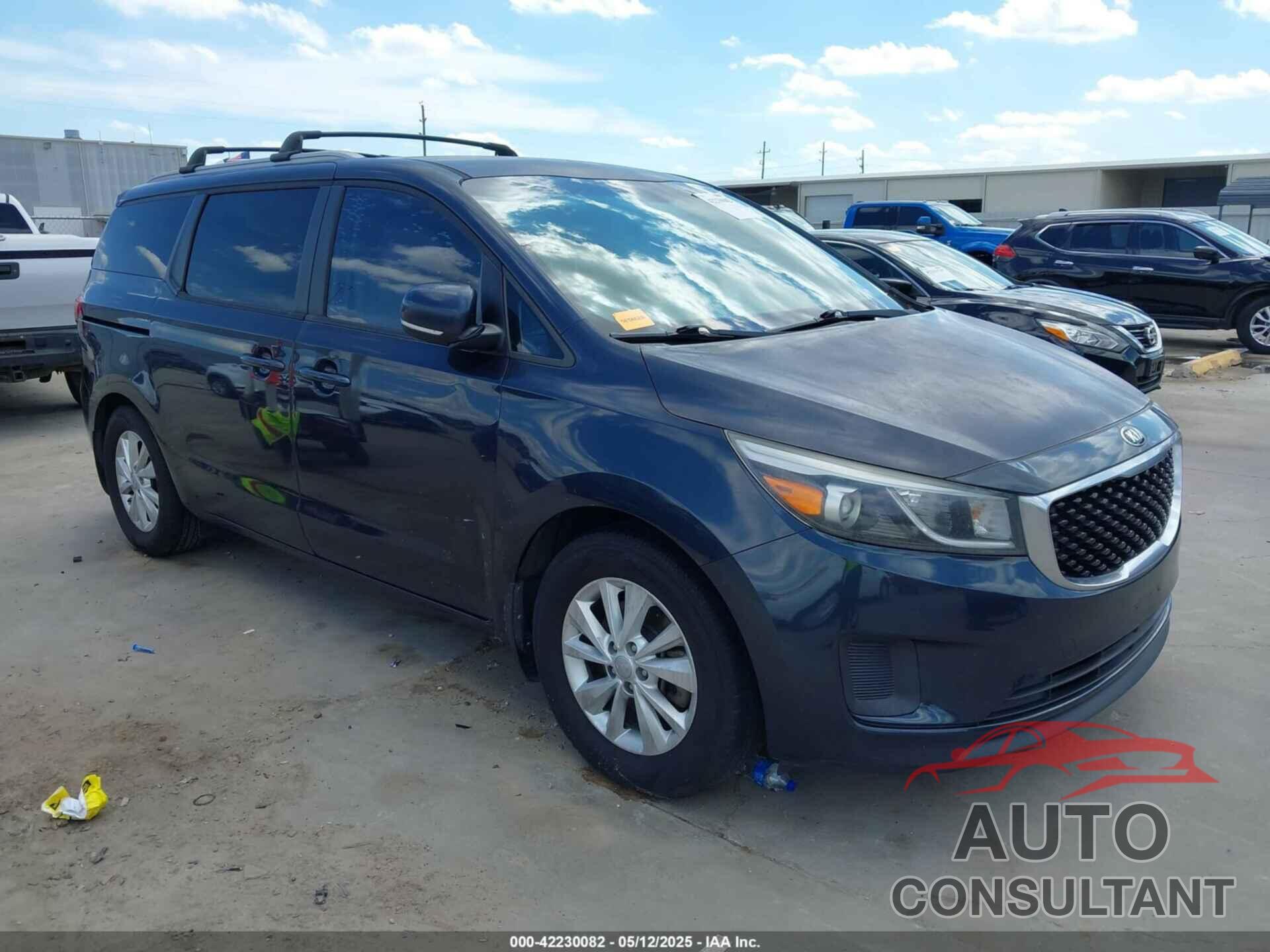 KIA SEDONA 2016 - KNDMB5C18G6196757