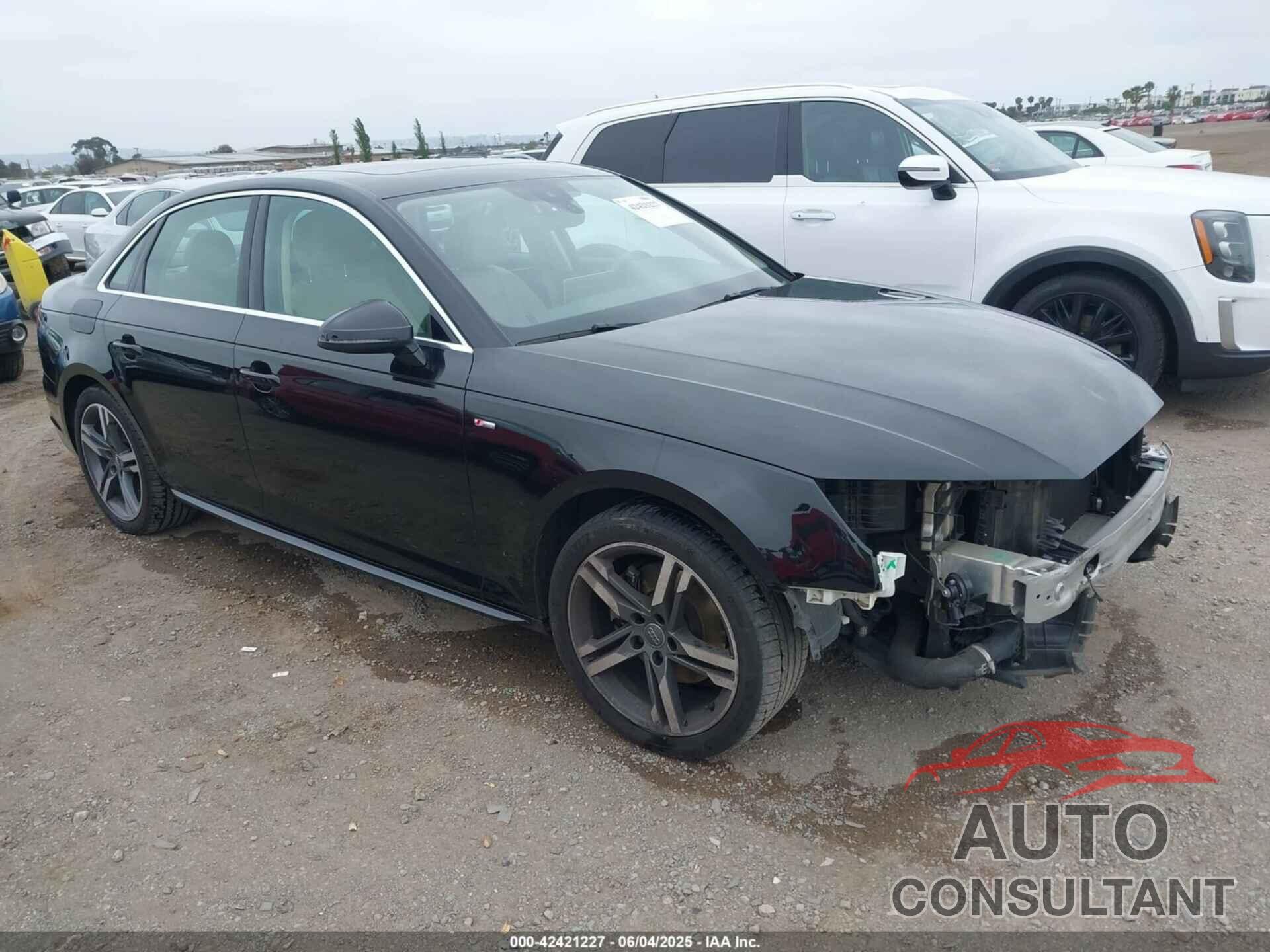 AUDI A4 2018 - WAULMAF4XJA019956