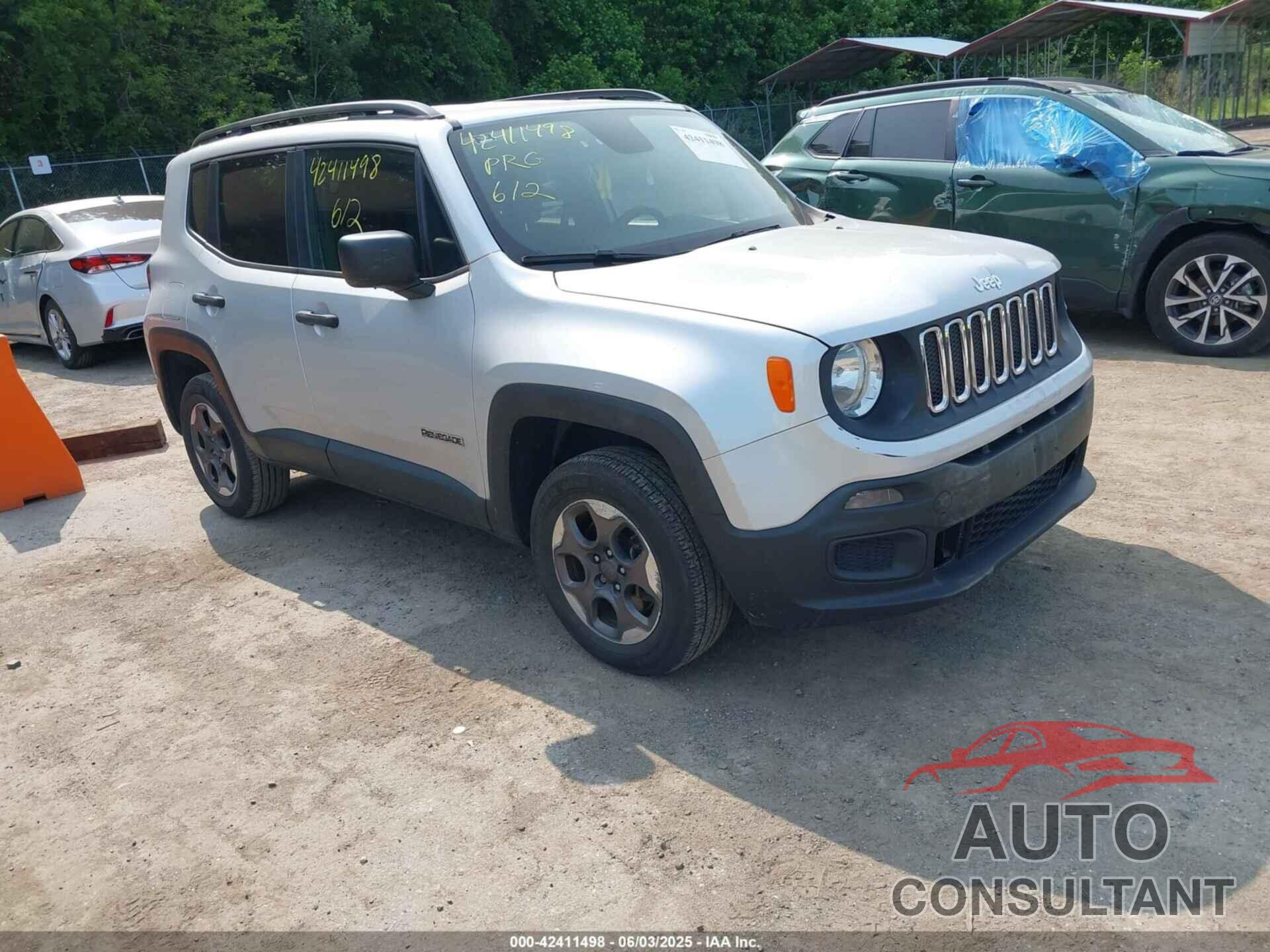 JEEP RENEGADE 2018 - ZACCJBAB4JPH17972