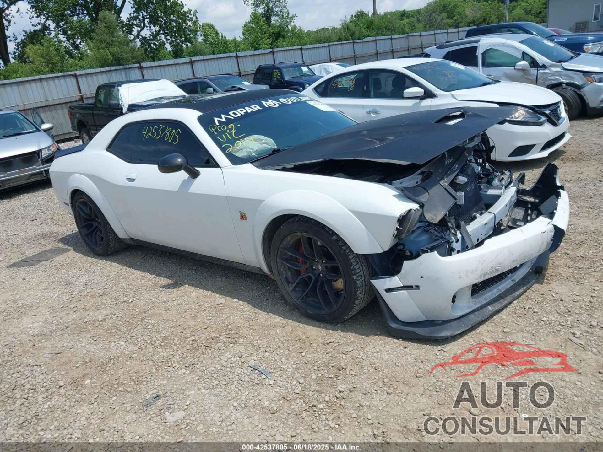 DODGE CHALLENGER 2019 - 2C3CDZFJ5KH529257