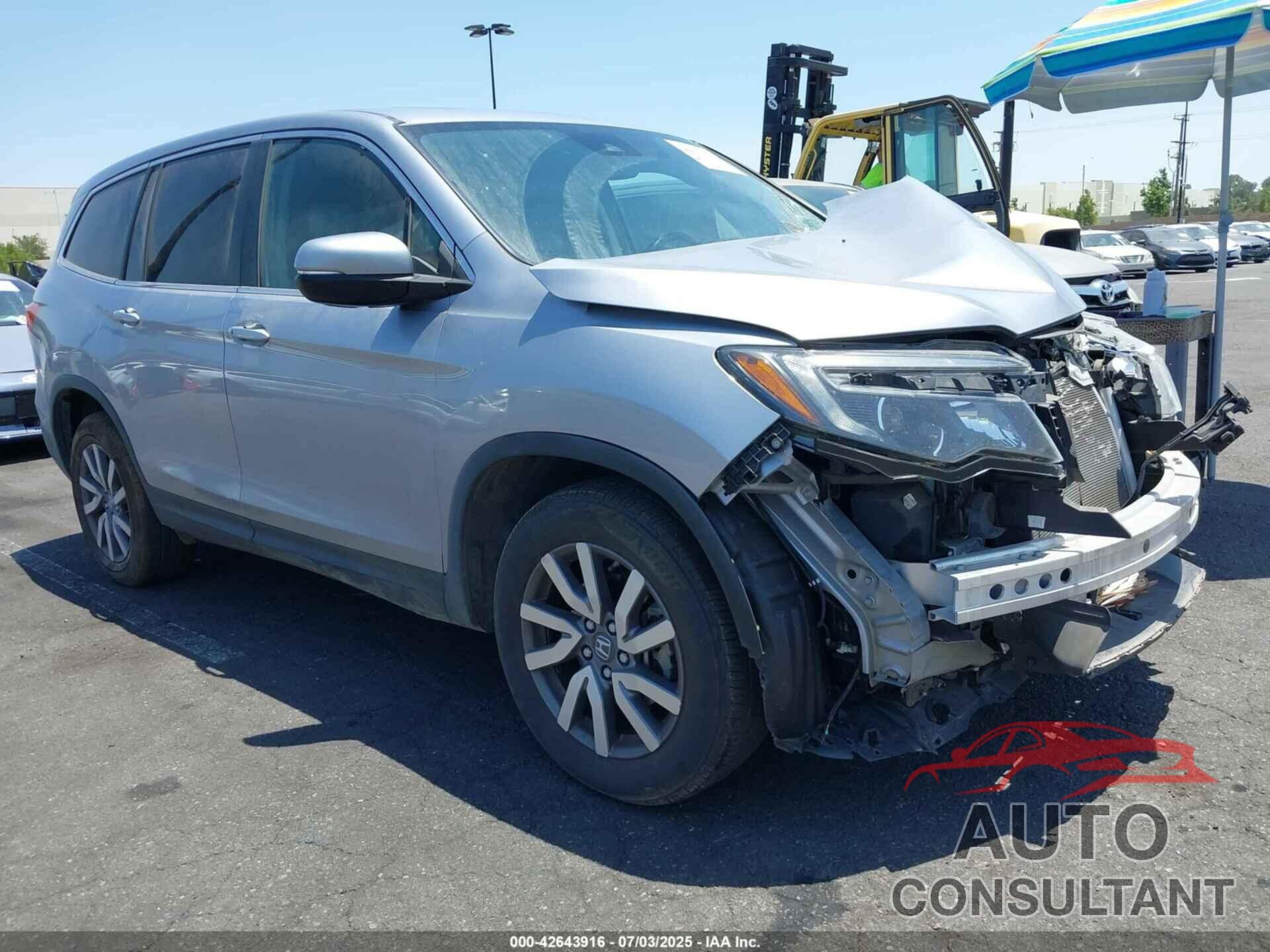 HONDA PILOT 2020 - 5FNYF5H54LB015931