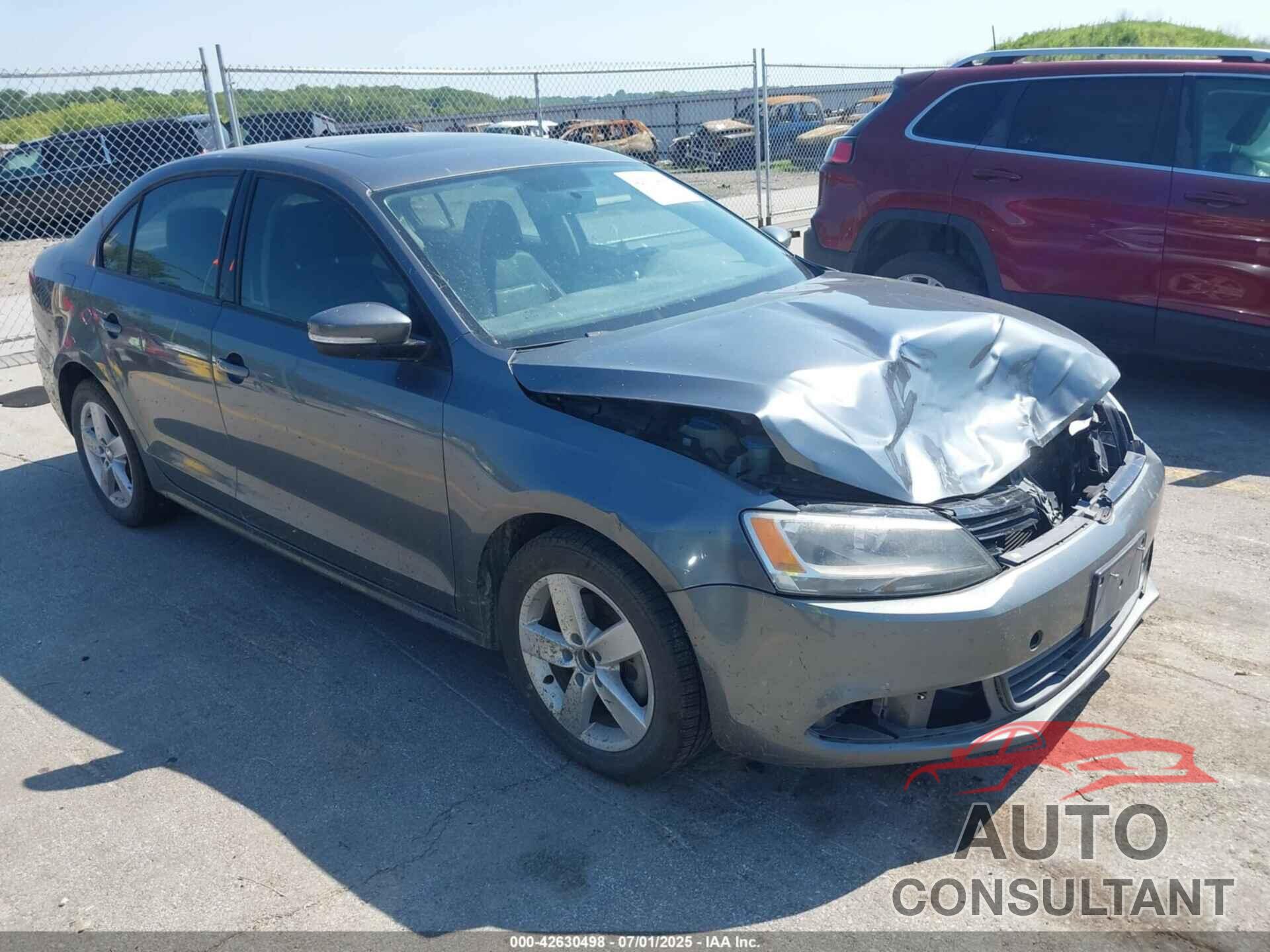 VOLKSWAGEN JETTA 2012 - 3VW3L7AJ6CM419196