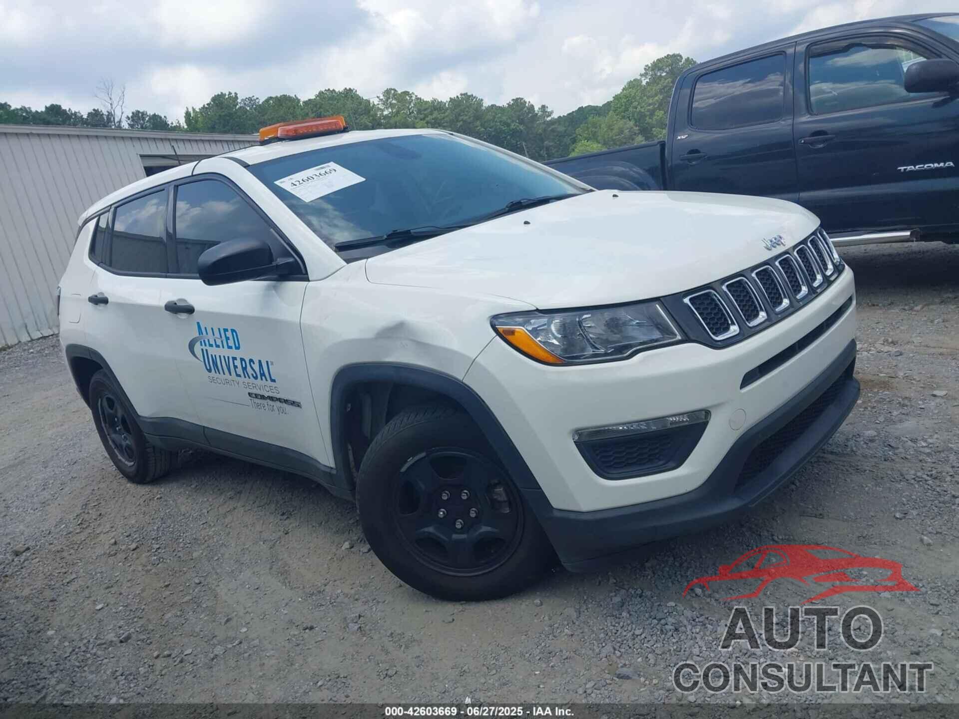 JEEP COMPASS 2019 - 3C4NJCAB7KT646551