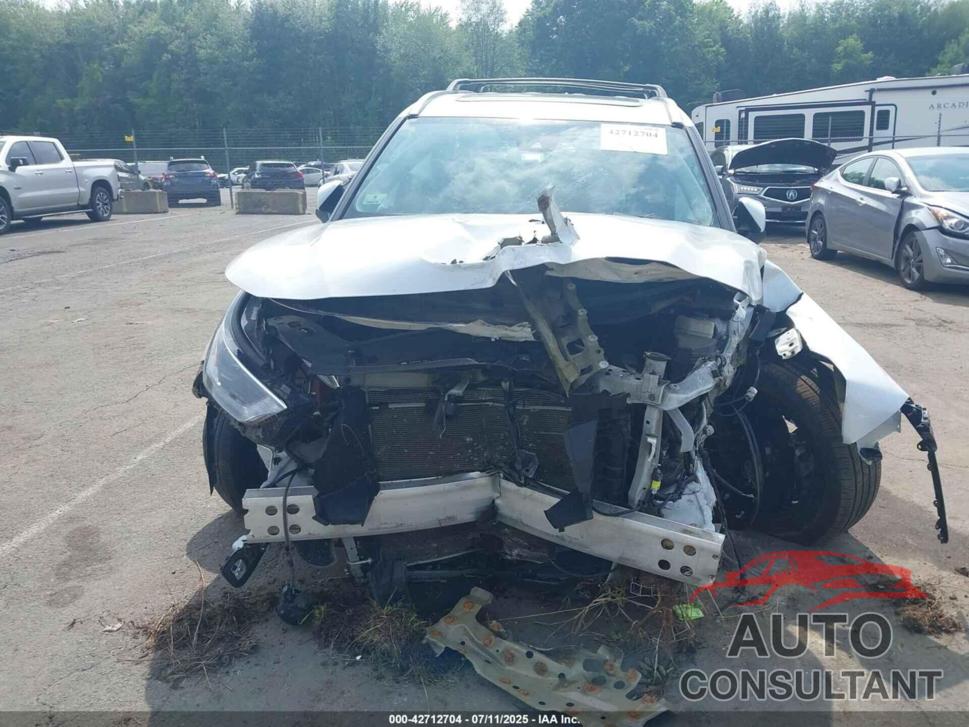 TOYOTA HIGHLANDER 2022 - 5TDGZRBH4NS241575