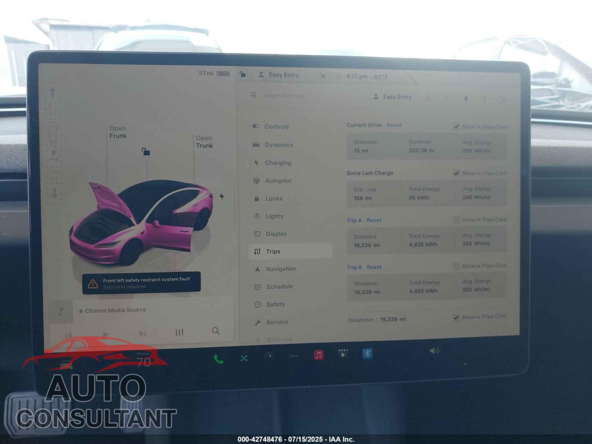 TESLA MODEL 3 2024 - 5YJ3E1EB0RF755985