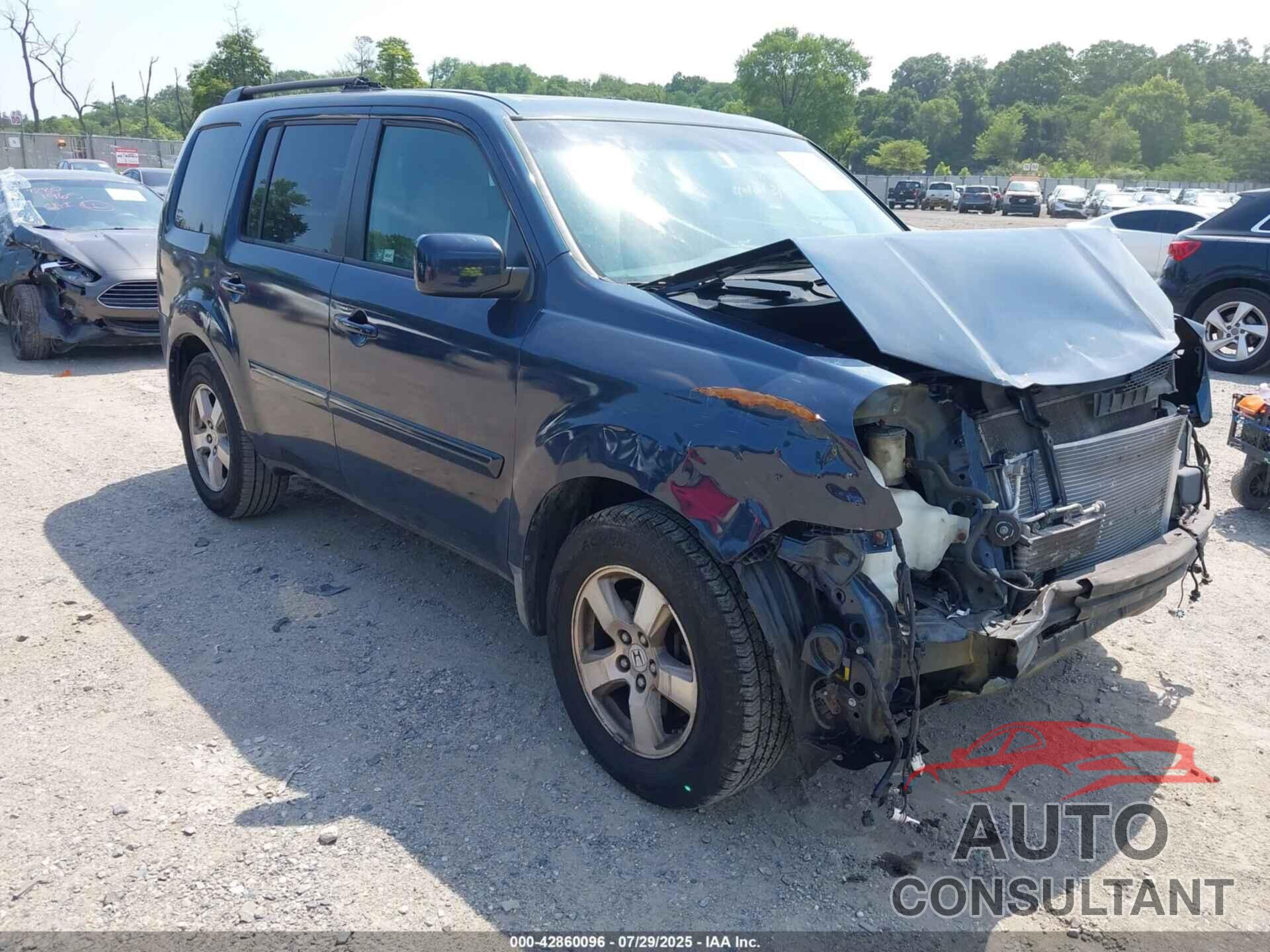 HONDA PILOT 2009 - 5FNYF486X9B026539