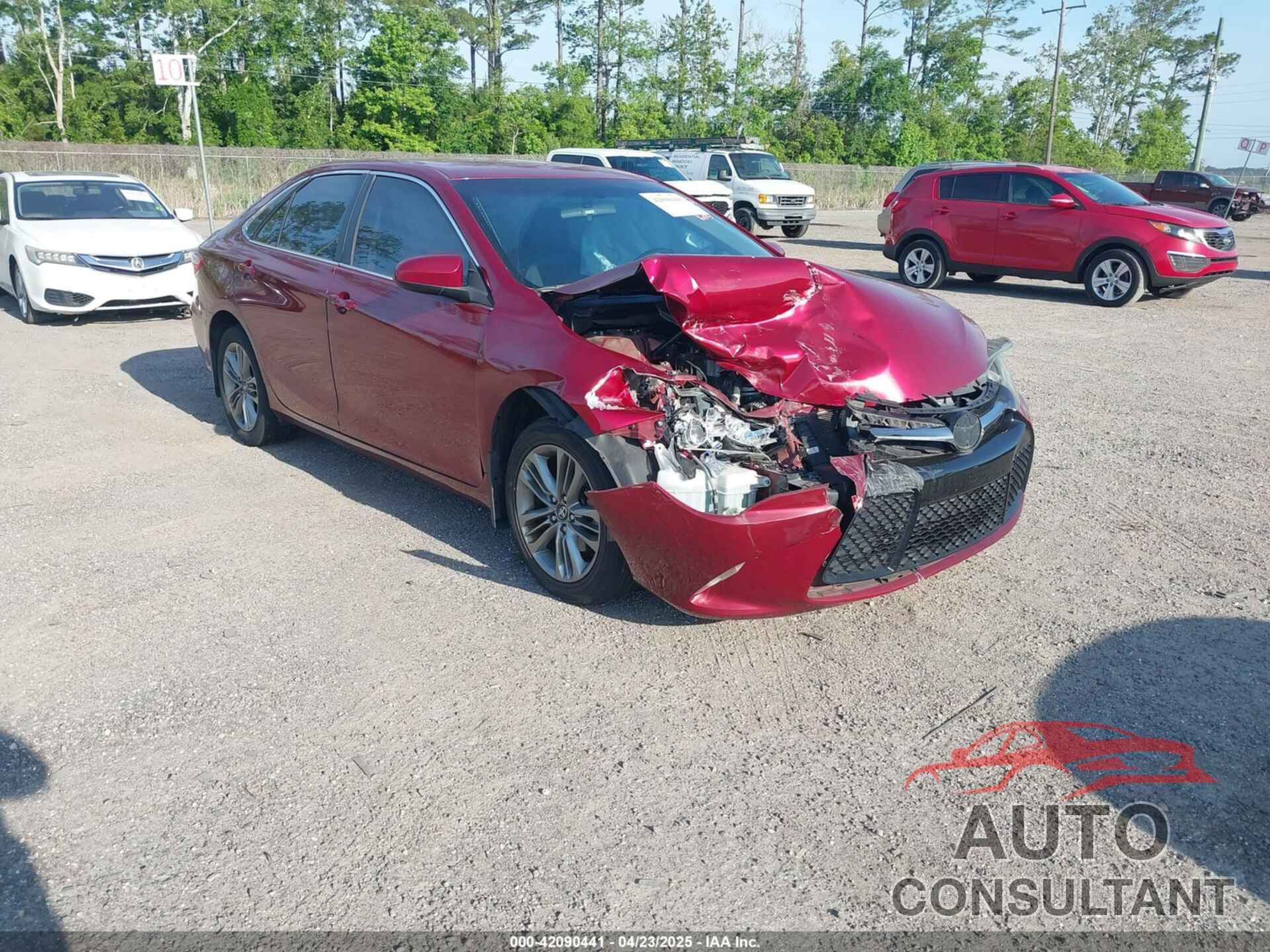 TOYOTA CAMRY 2016 - 4T1BF1FK6GU524998