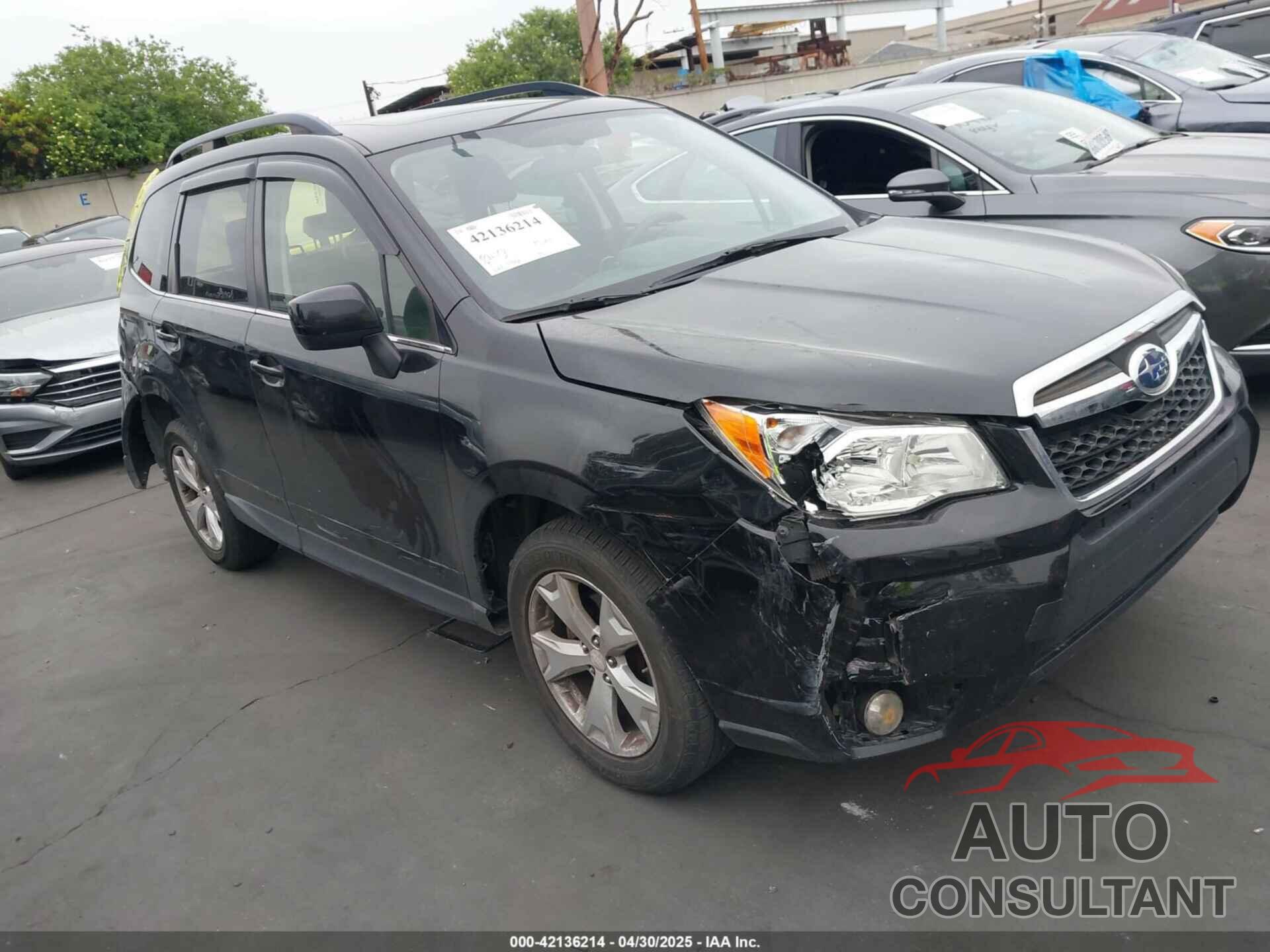SUBARU FORESTER 2016 - JF2SJAKC6GH438117