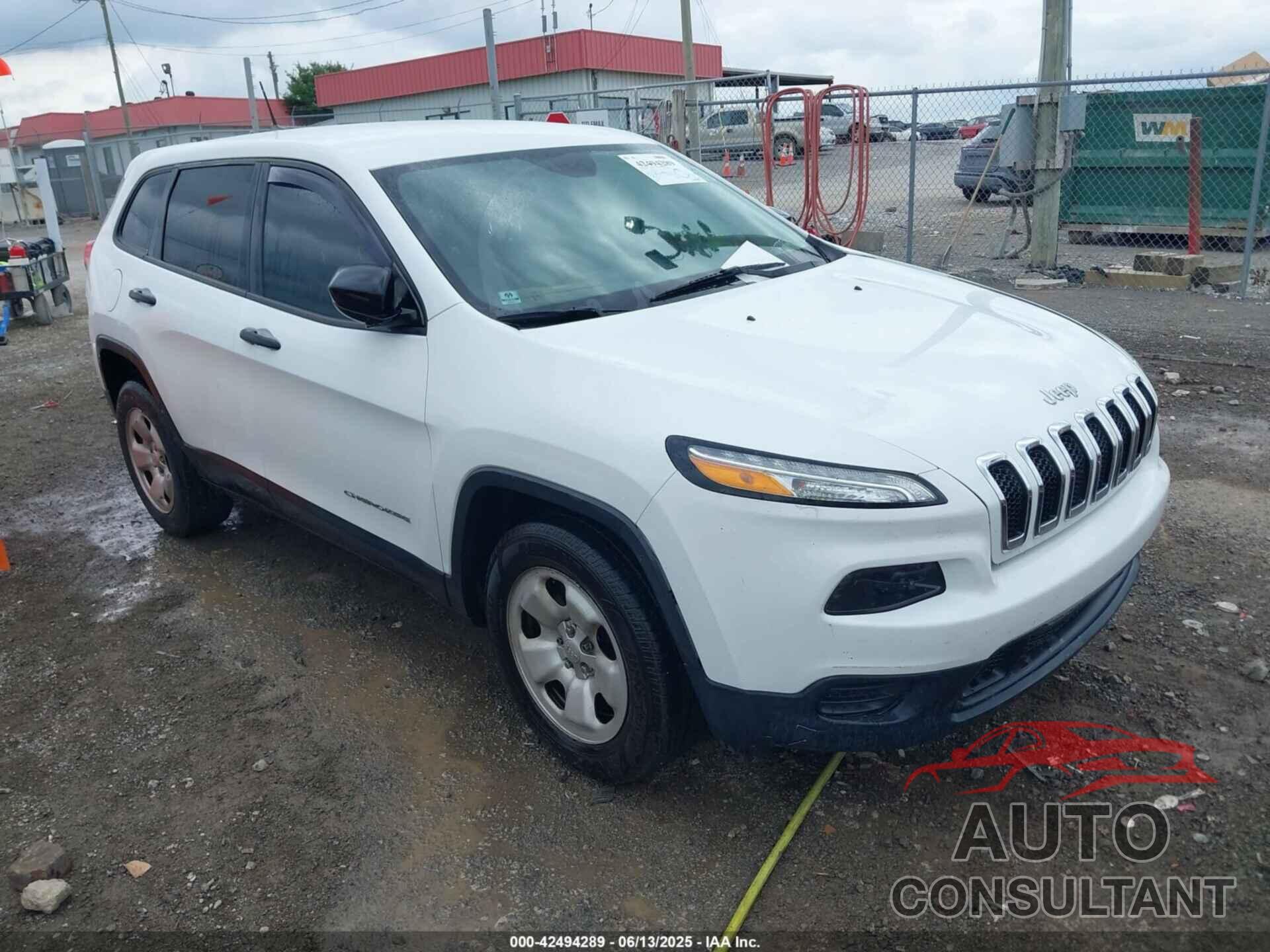 JEEP CHEROKEE 2016 - 1C4PJMAB6GW197962